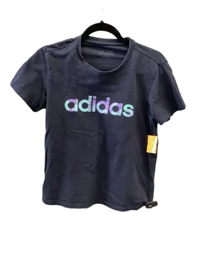 Athletic Top Short Sleeve By Adidas  Size: S