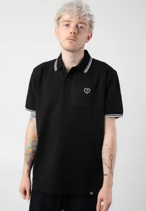 Atticus - Broken Heart Black/White - Polo