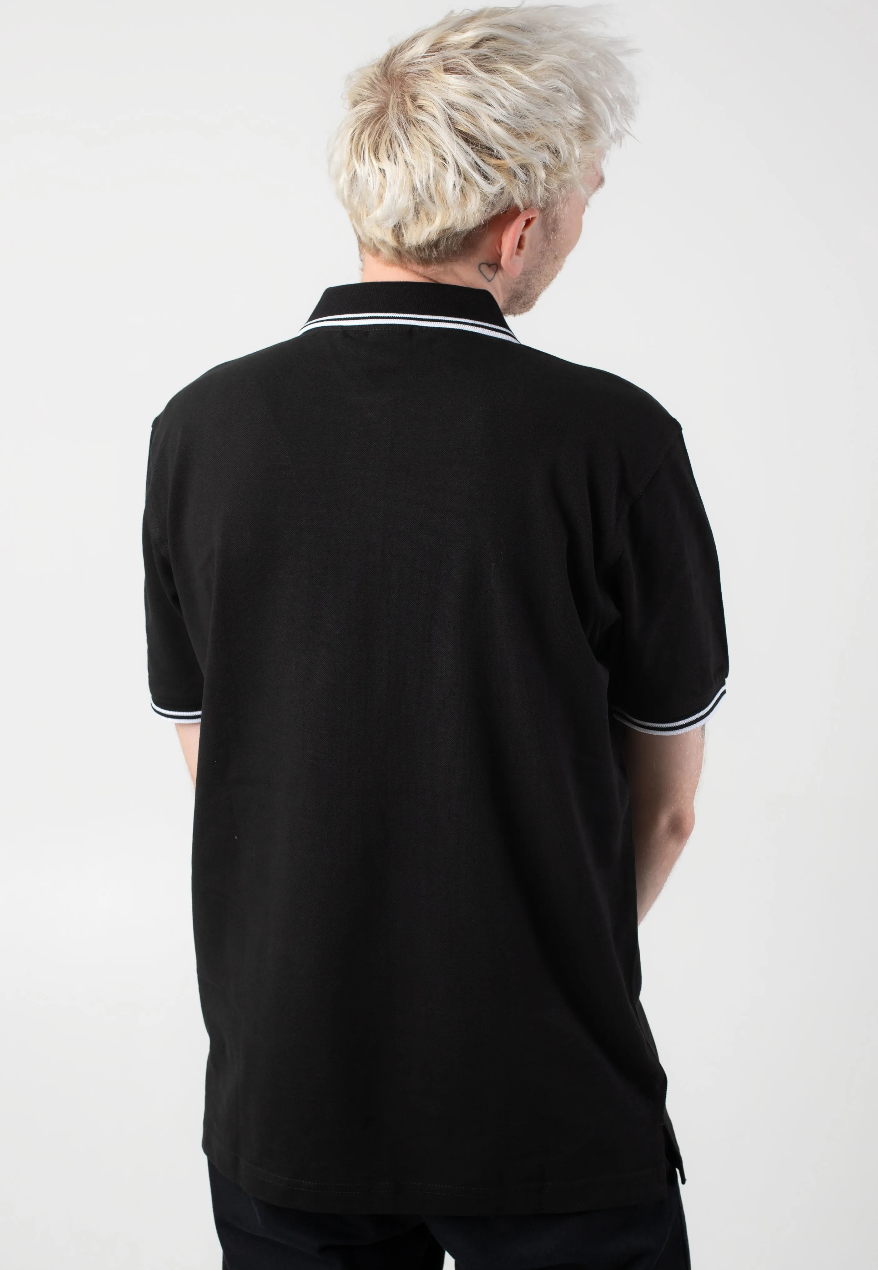 Atticus - Broken Heart Black/White - Polo