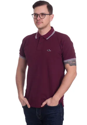 Atticus - Classic Tipped Burgundy/Sky - Polo