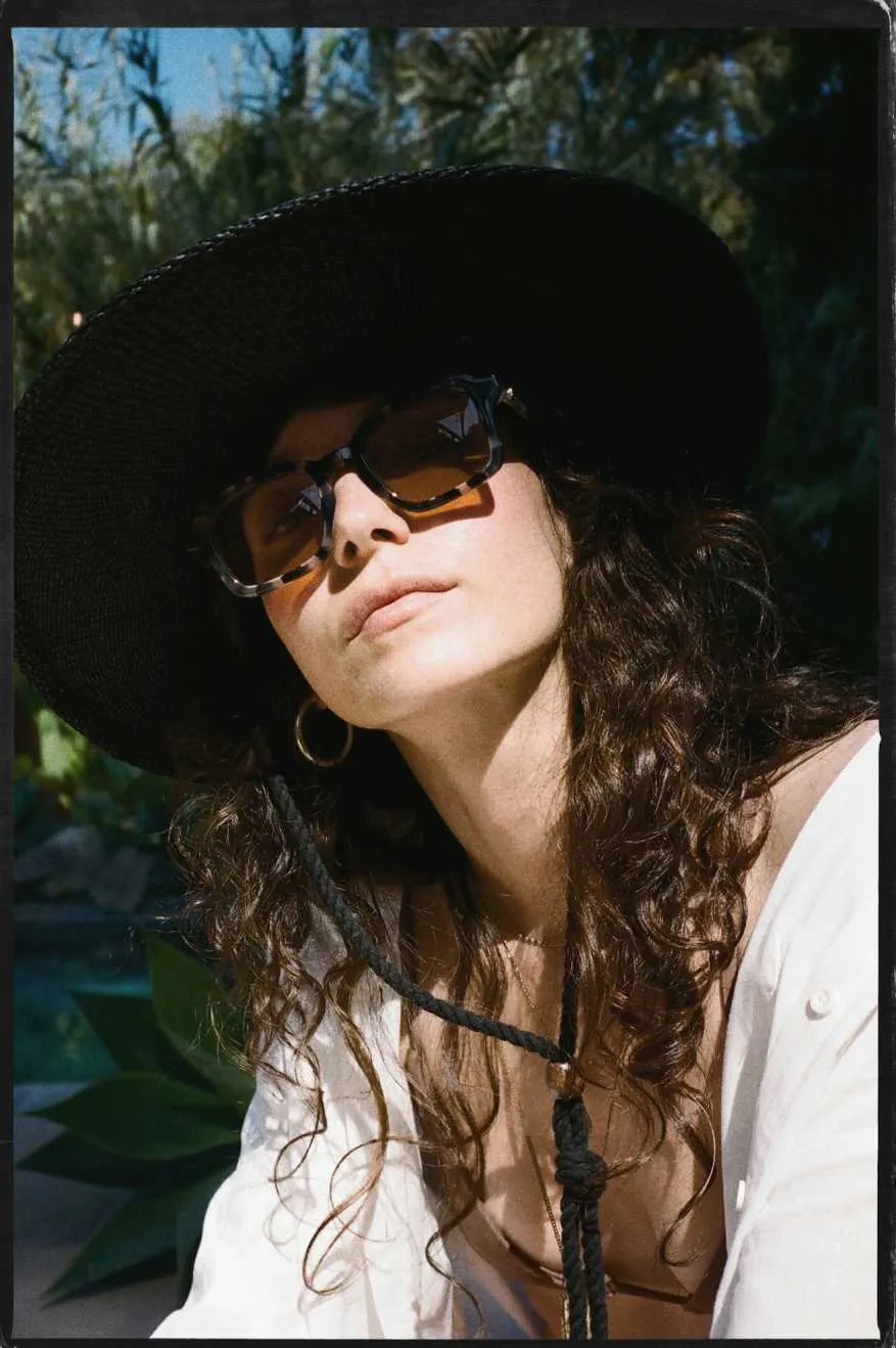 Austin Straw Cowboy Hat - Black Brixton