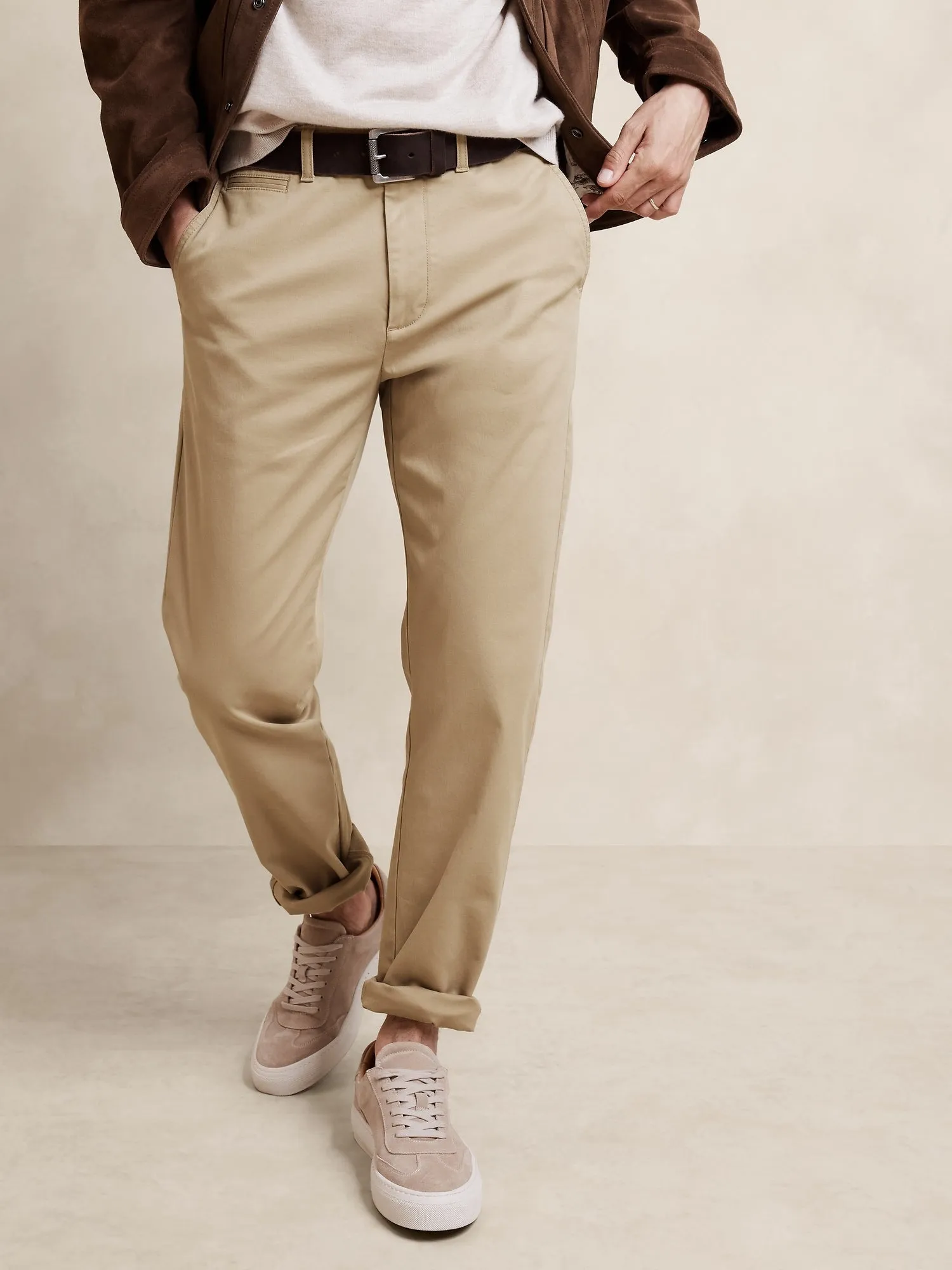 Authentic Slim Stretch Chino Banana Republic
