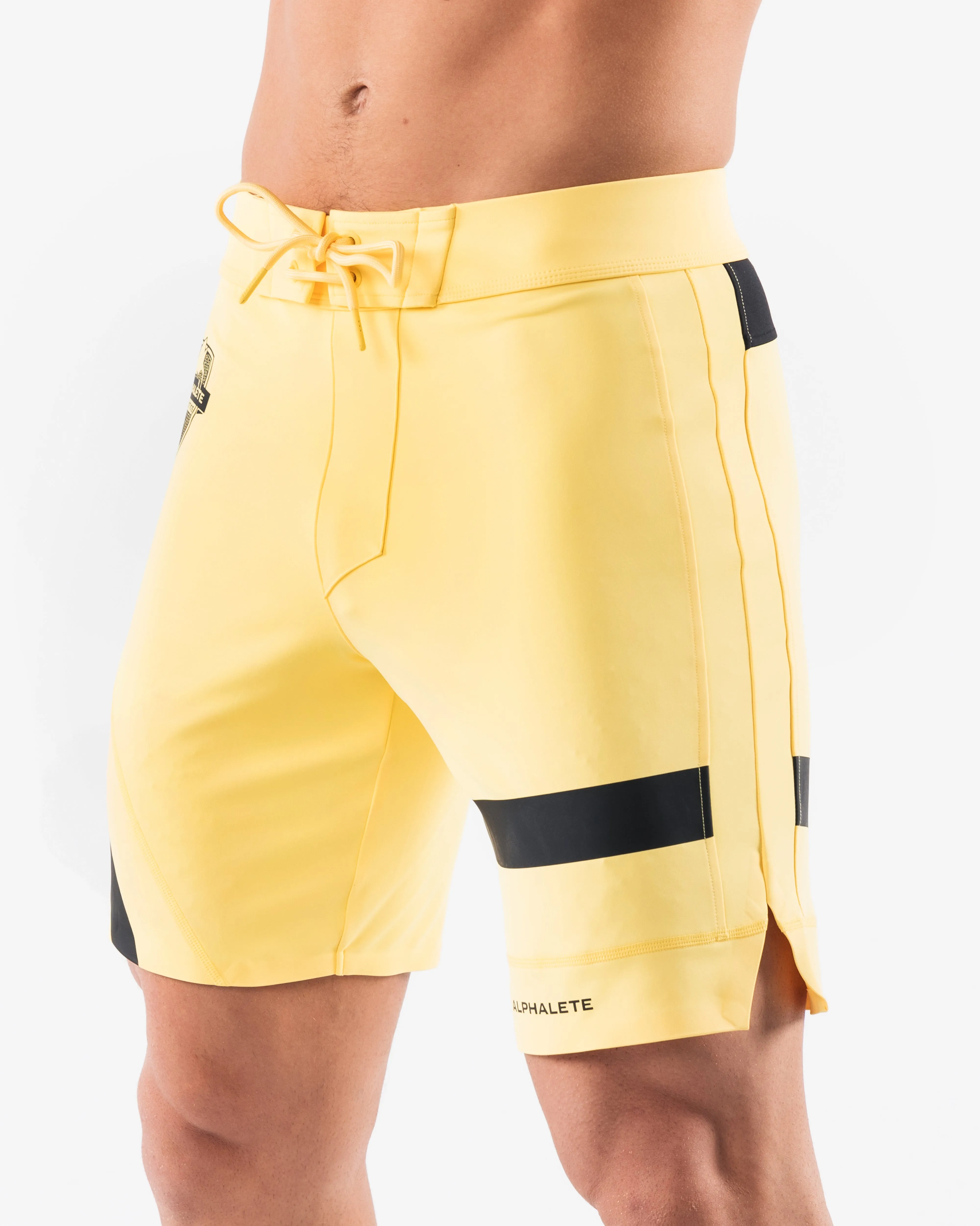 Aztec Boardshort - Black Honey Alphalete Athletics