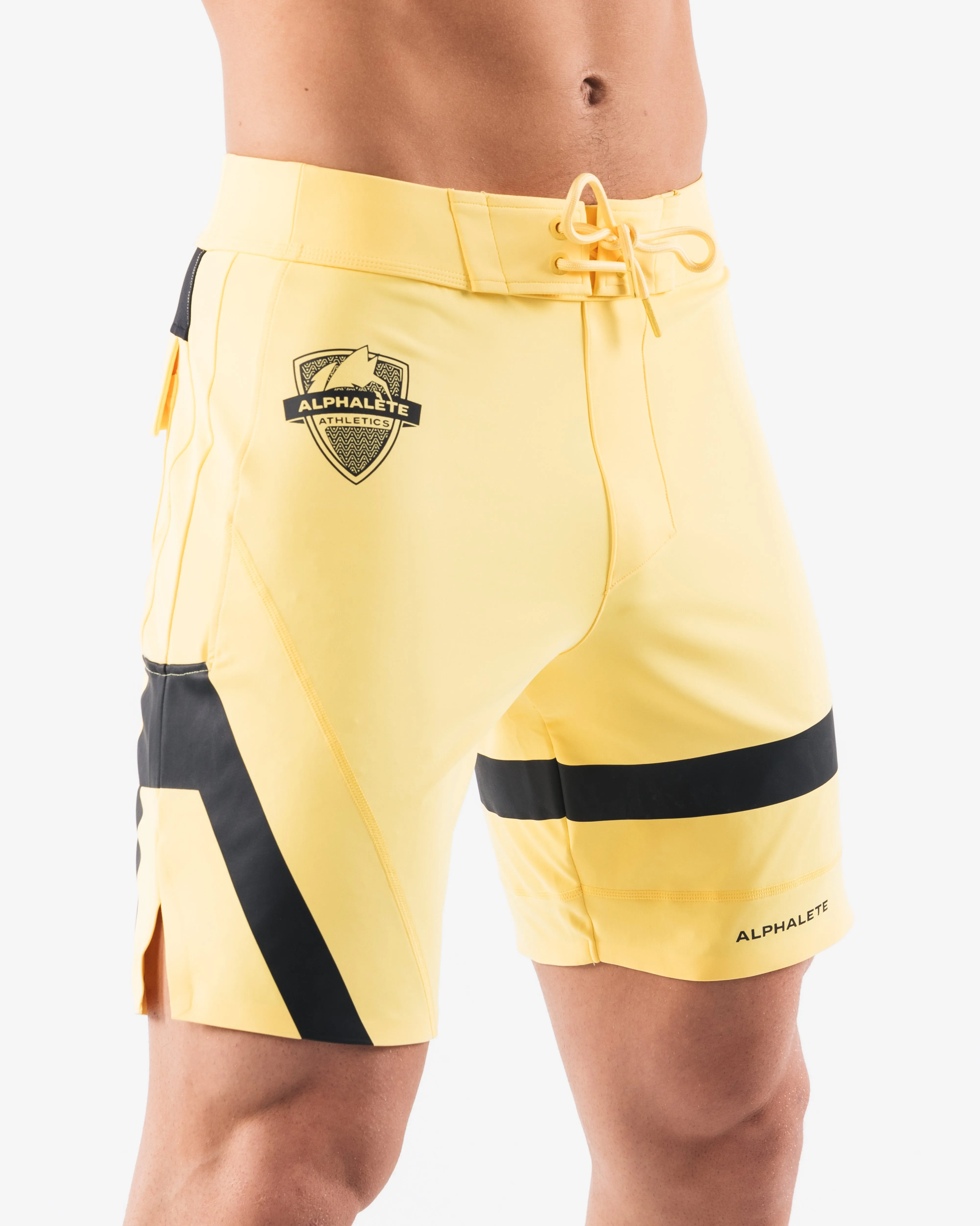 Aztec Boardshort - Black Honey Alphalete Athletics
