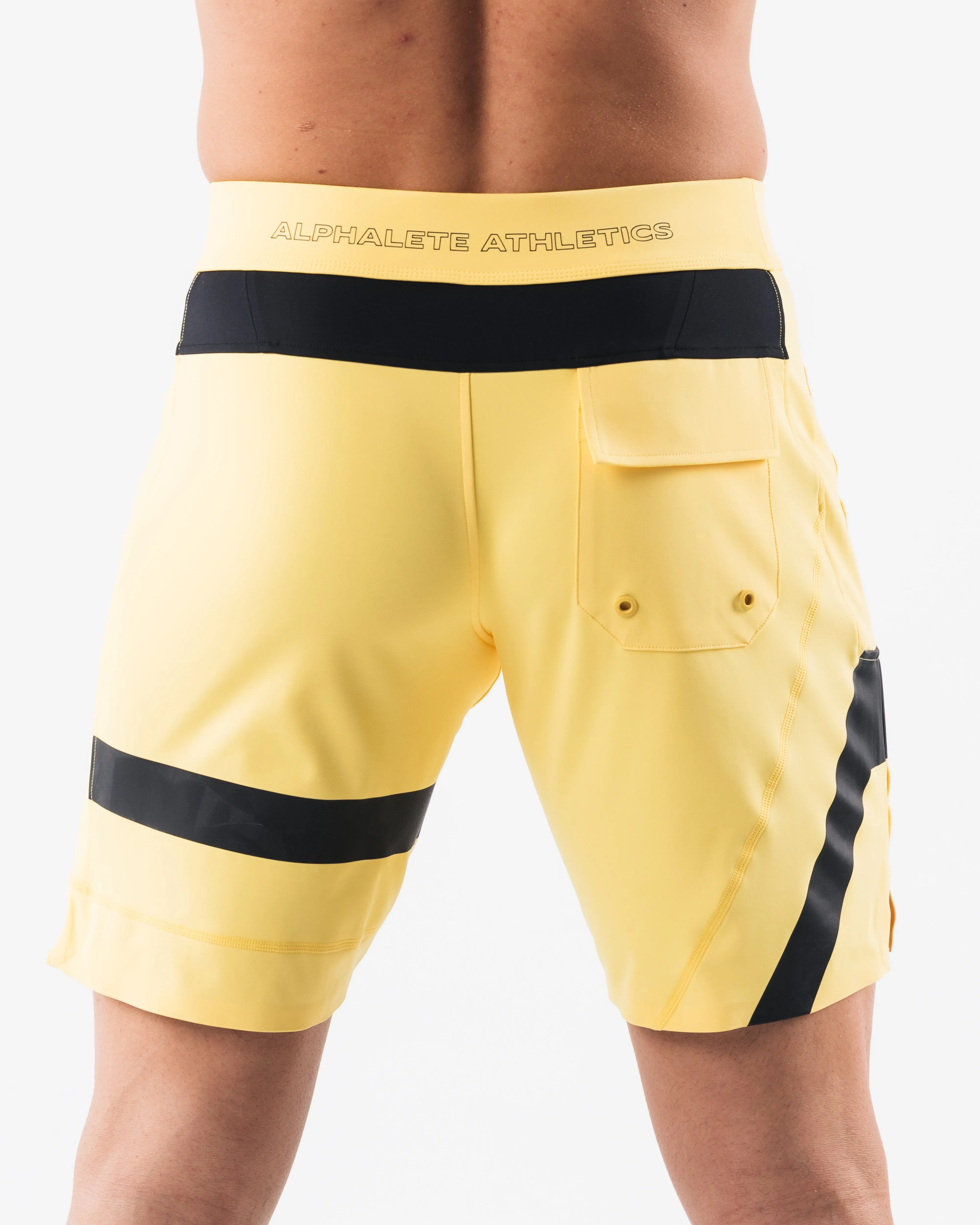 Aztec Boardshort - Black Honey Alphalete Athletics