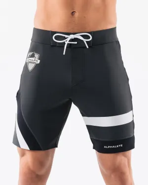 Aztec Boardshort - Cloud Smoke Alphalete Athletics