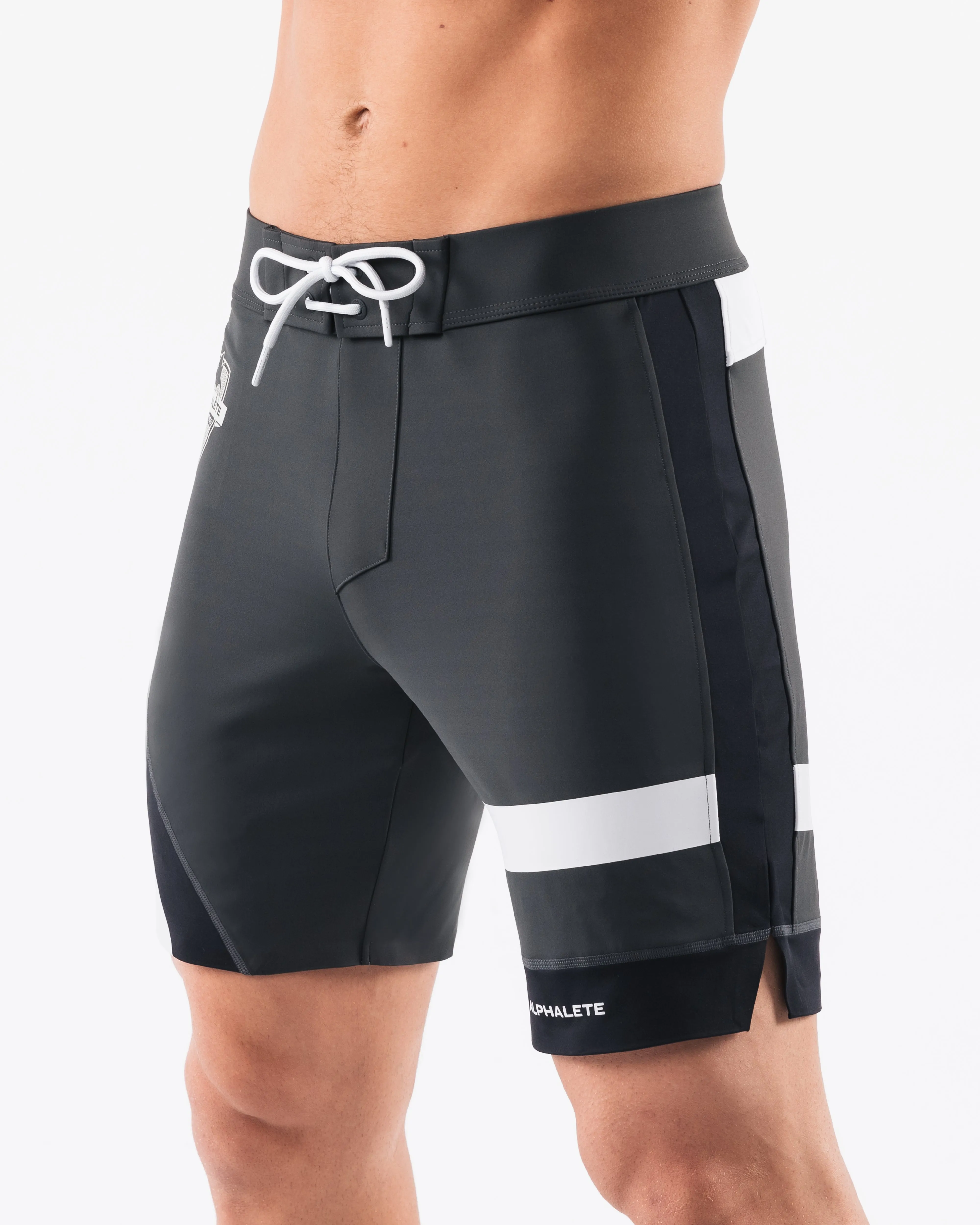 Aztec Boardshort - Cloud Smoke Alphalete Athletics
