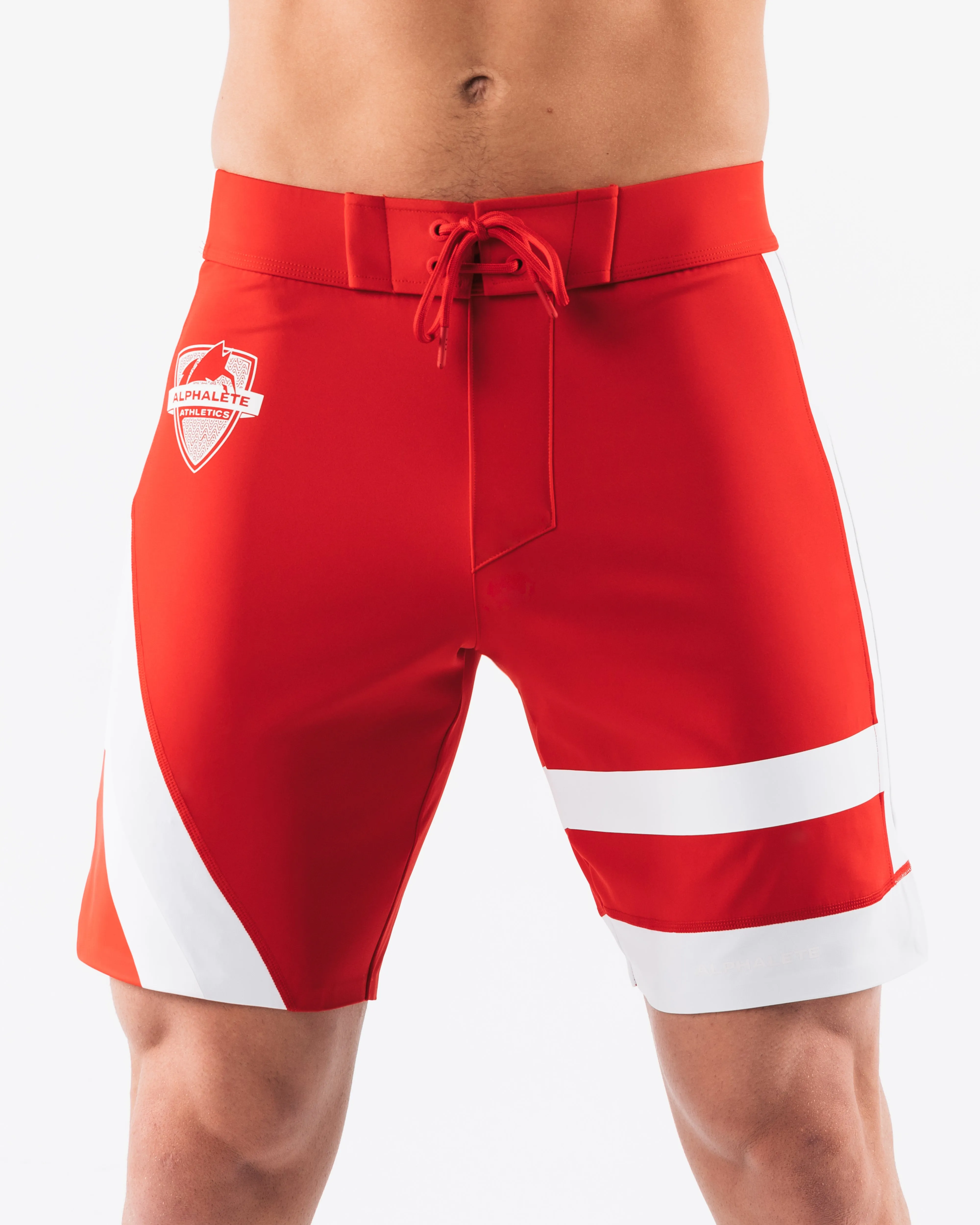Aztec Boardshort - Crimson Coin Alphalete Athletics