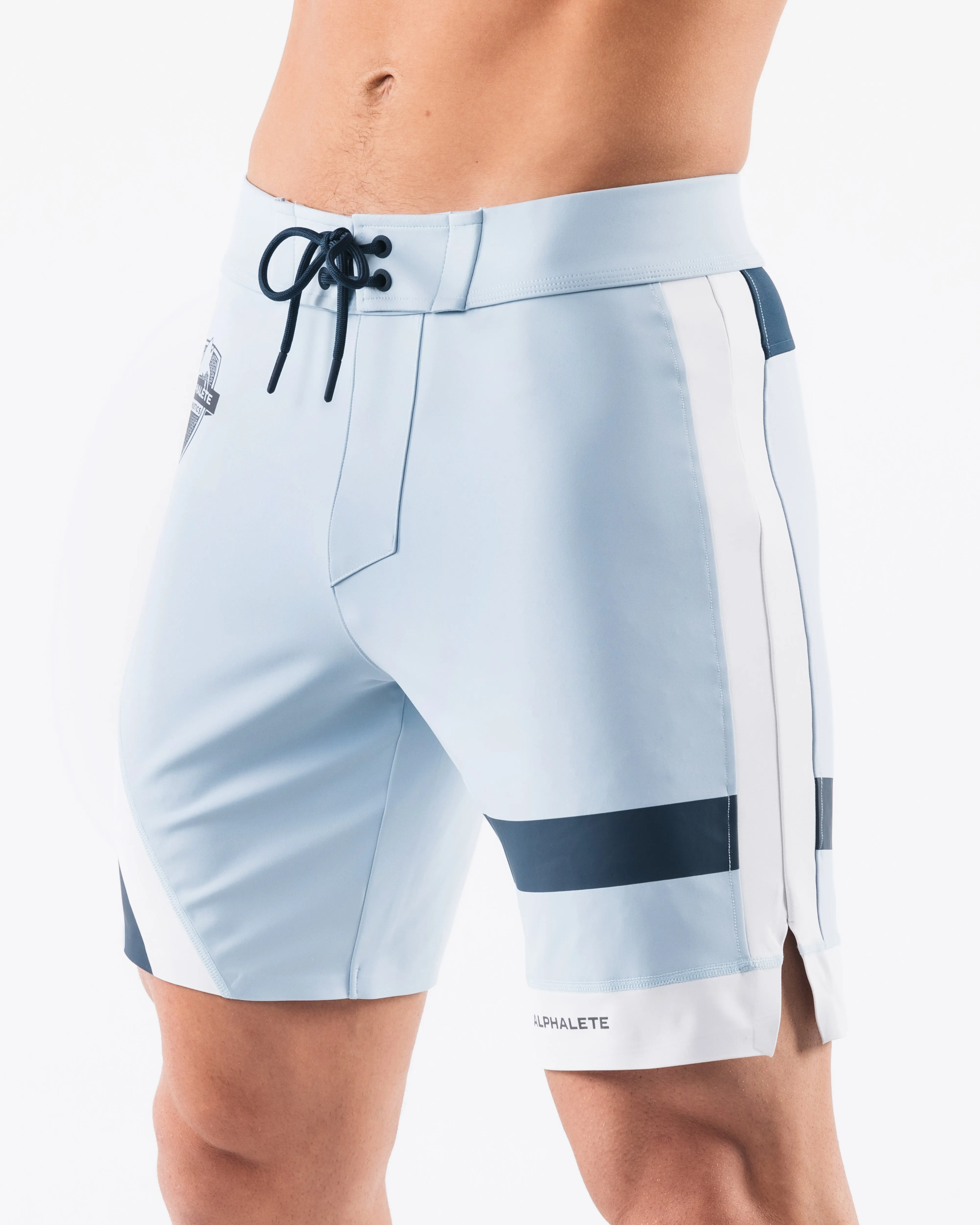 Aztec Boardshort - Navy Sky Alphalete Athletics