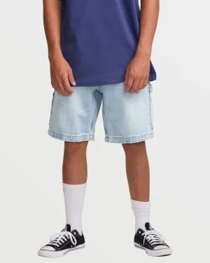 Bad Dog 21" Shorts - Bleached Aqua Billabong