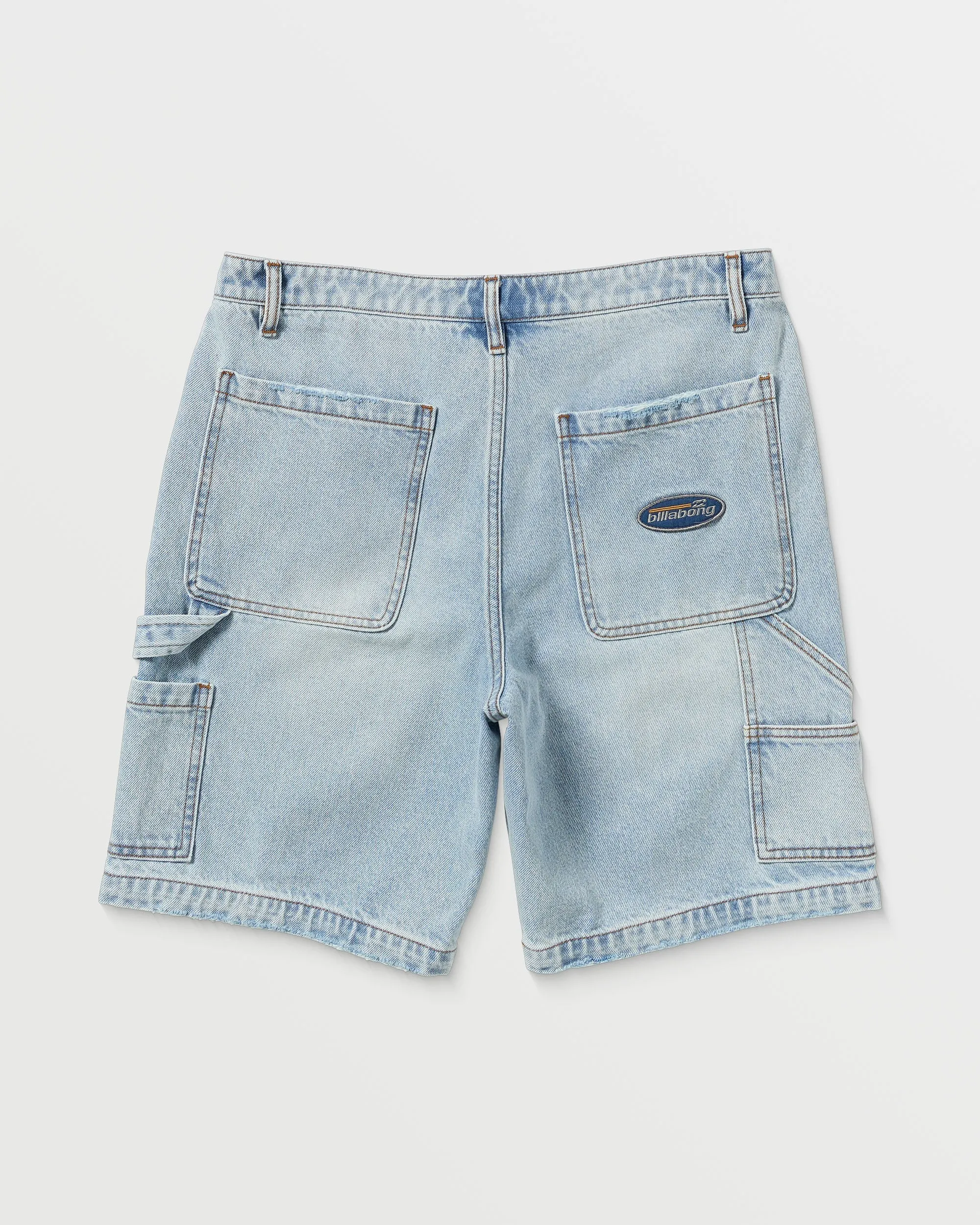 Bad Dog 21" Shorts - Bleached Aqua Billabong