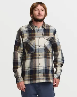 Bad Dog Flannel Shirt - Silver Billabong