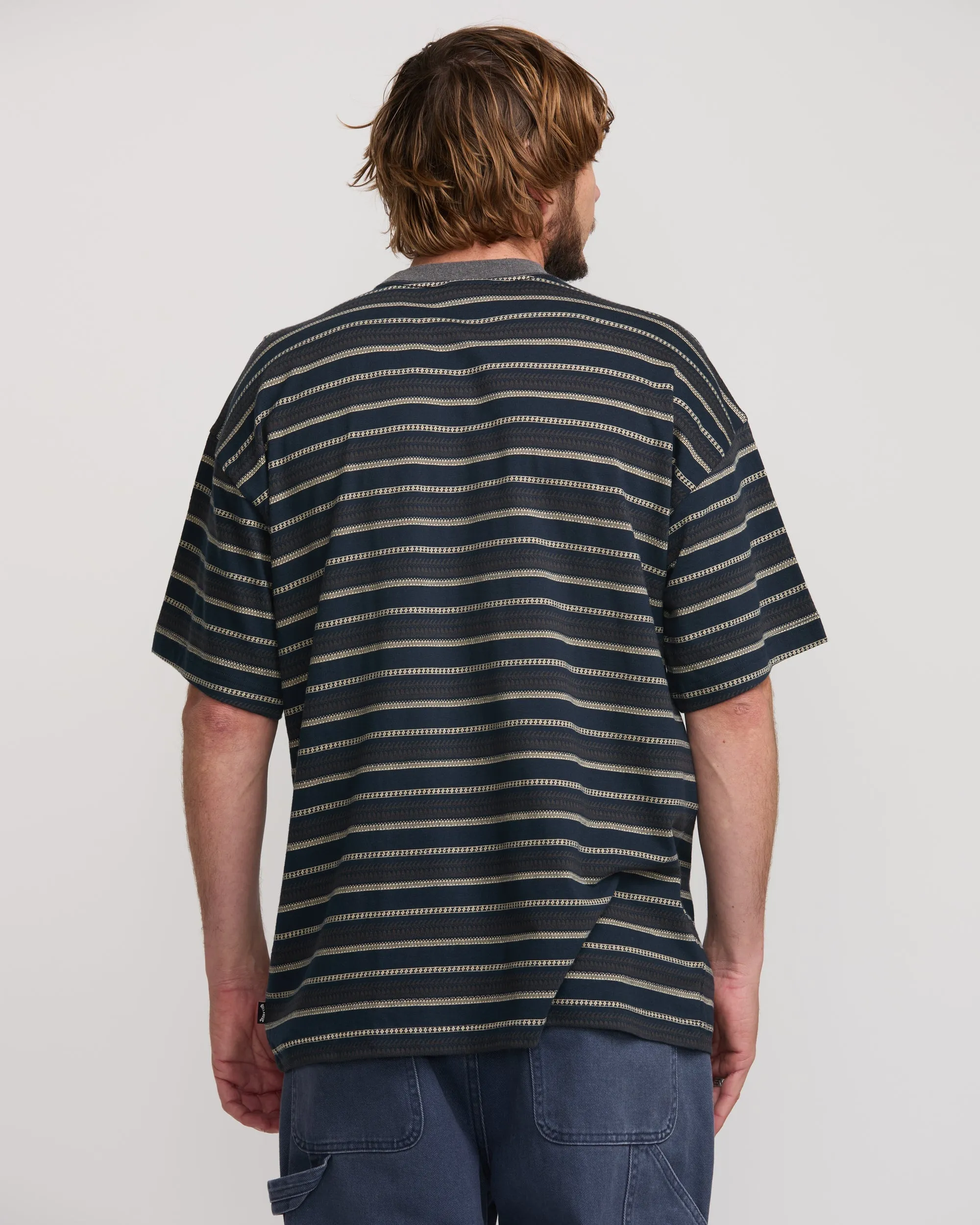 Bad Dog OG Tee - Navy Billabong