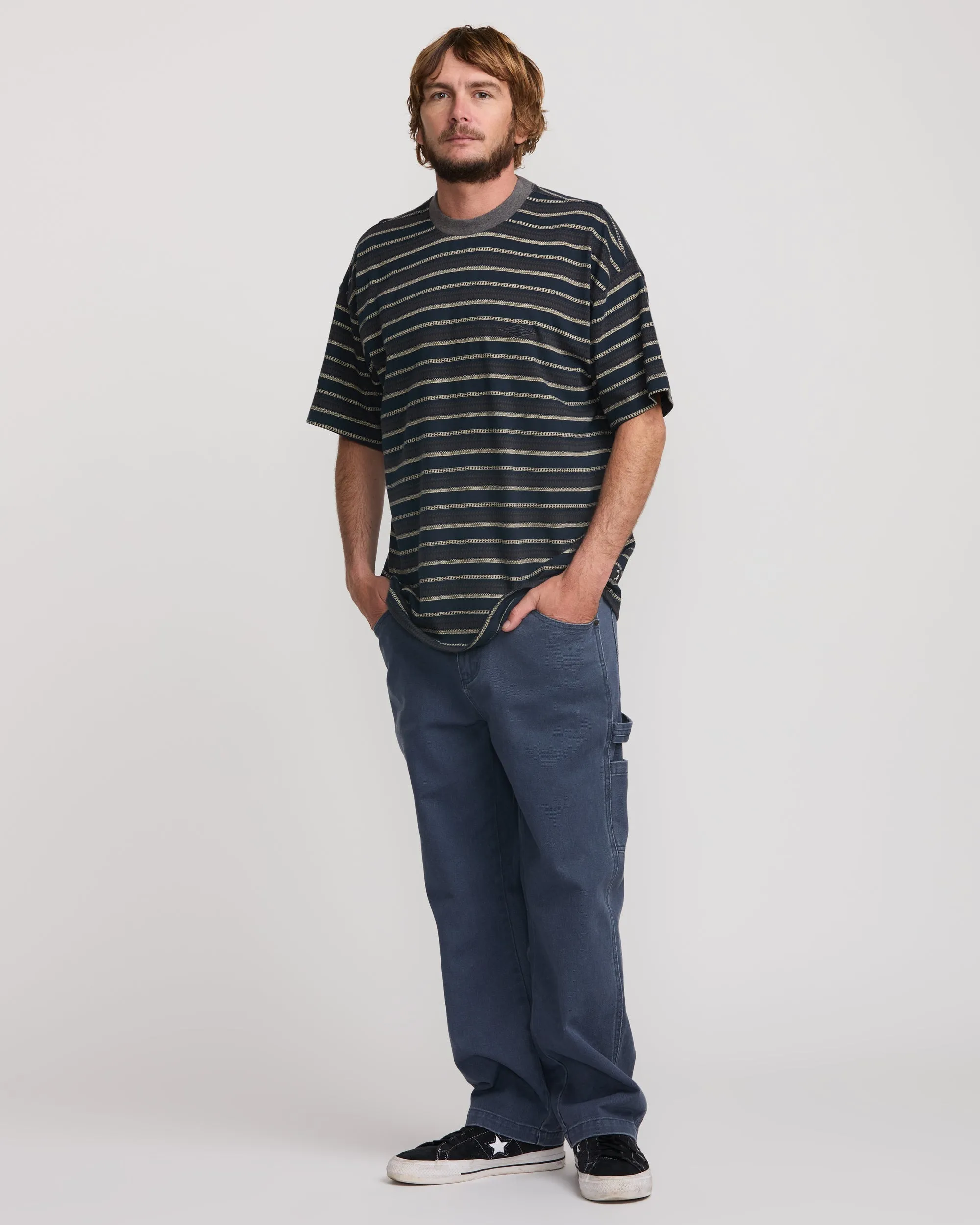 Bad Dog OG Tee - Navy Billabong