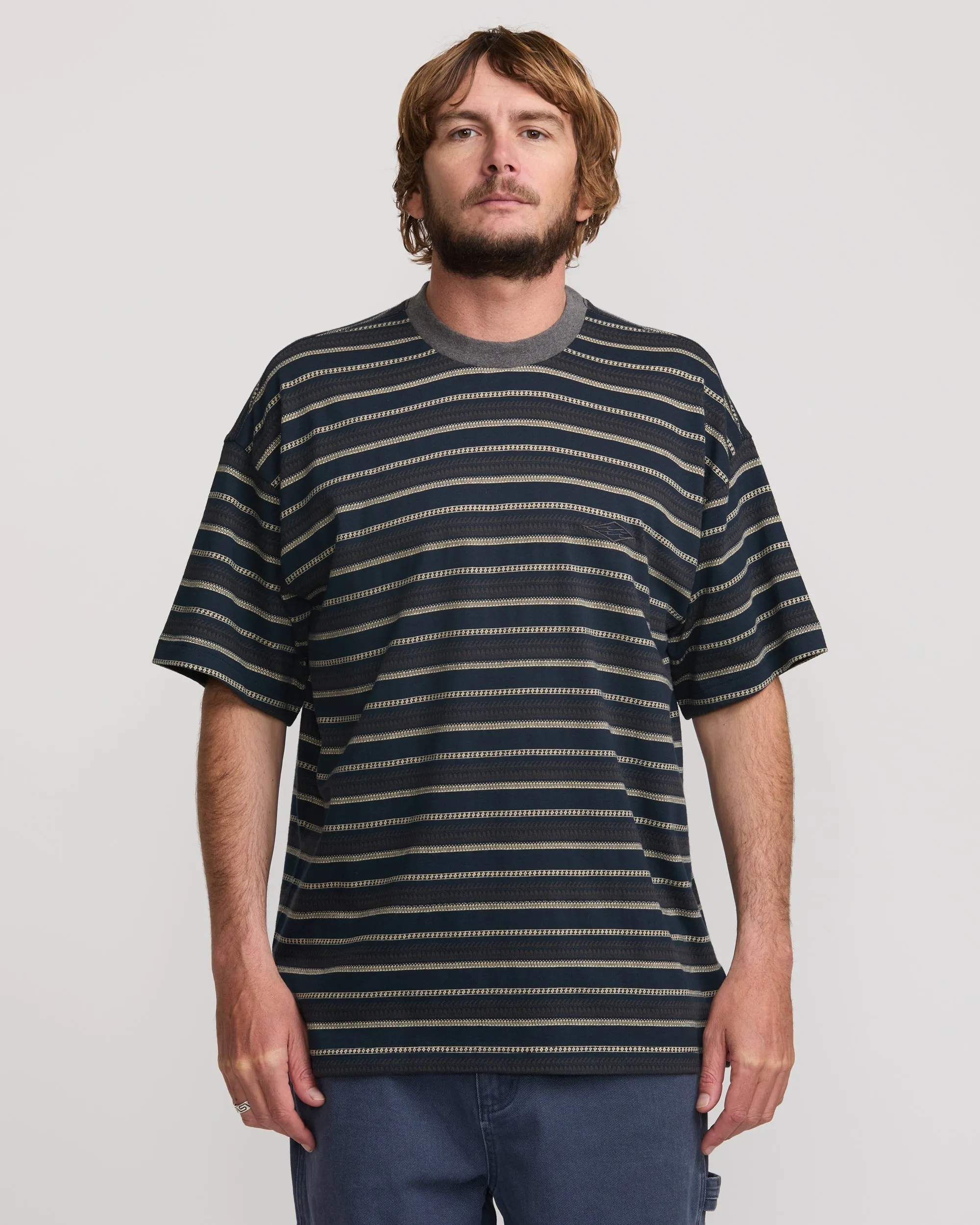 Bad Dog OG Tee - Navy Billabong