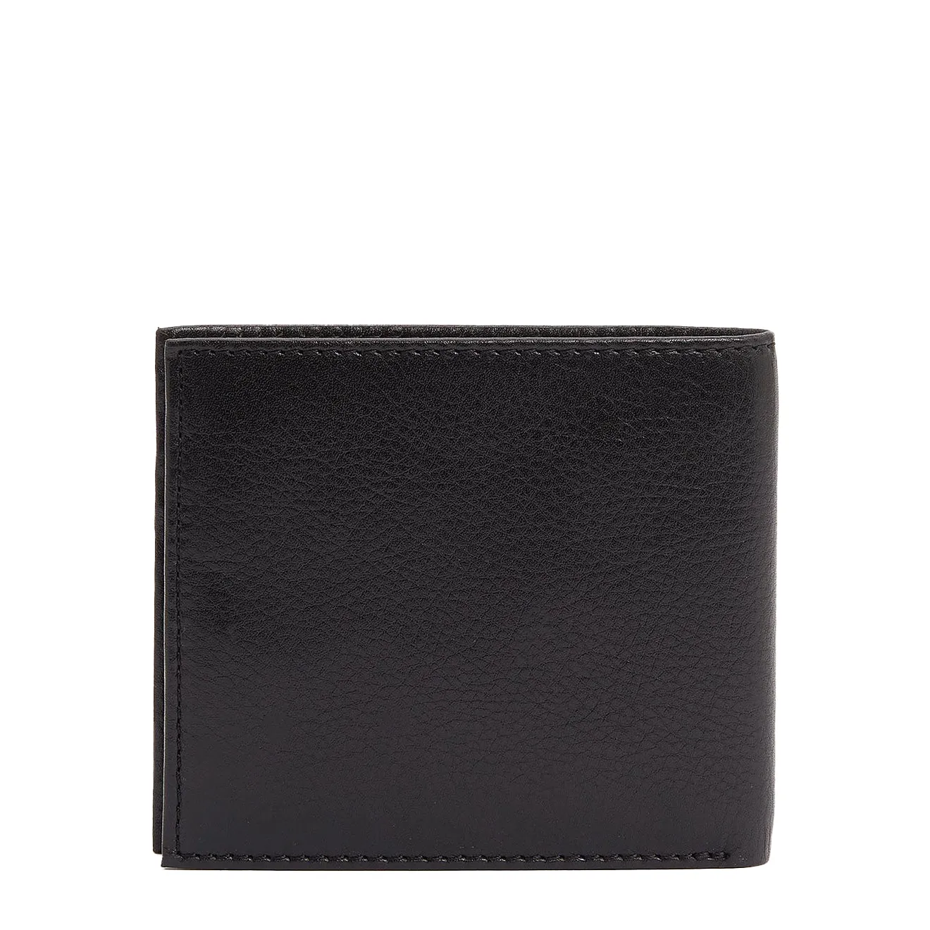 Barbour Colwell Leather Billfold Wallet Black/Classic