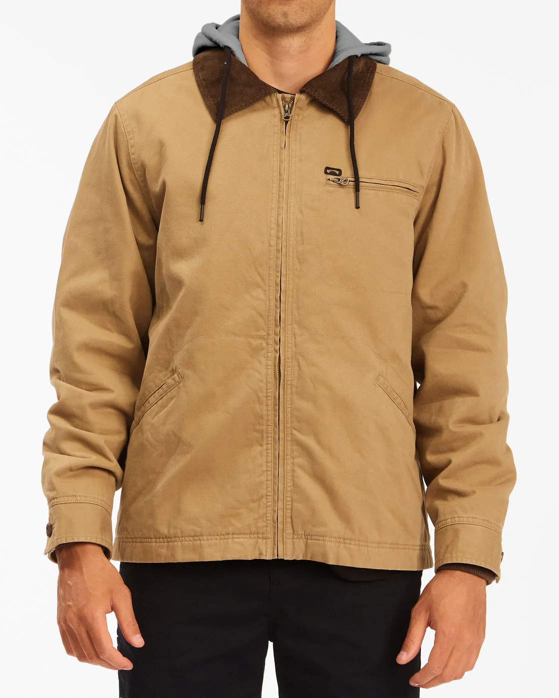 Barlow Hooded Jacket - Clay Billabong