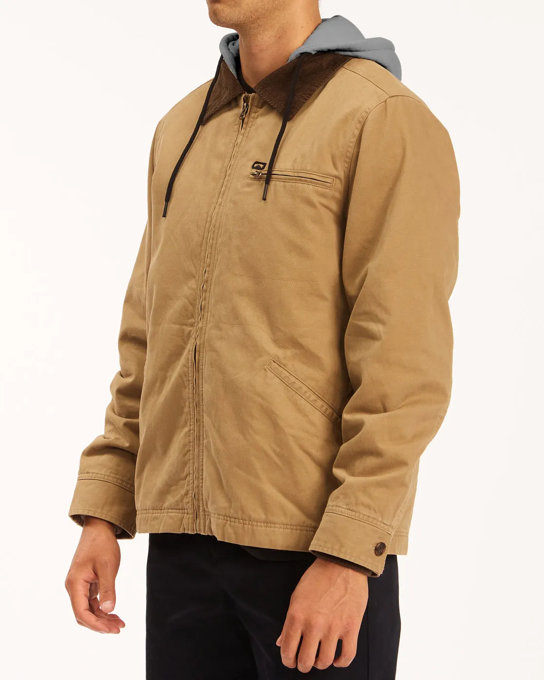 Barlow Hooded Jacket - Clay Billabong