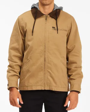 Barlow Hooded Jacket - Clay Billabong