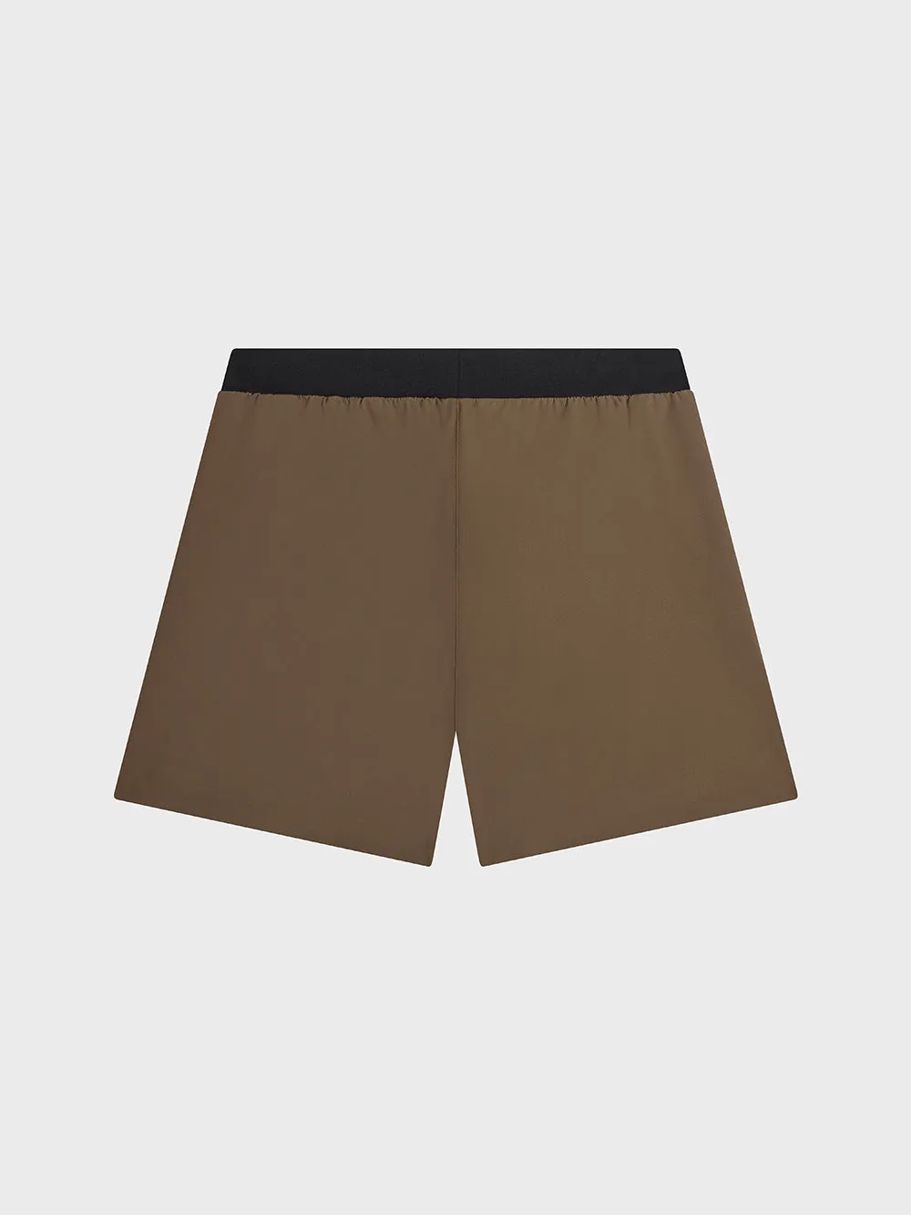 BARRY'S SADDLE BROWN 5" TRAIN SHORT LINED