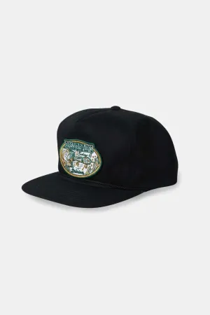 Bass Brains Swim Snapback - Black Brixton