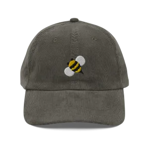 Bee Corduroy Hat