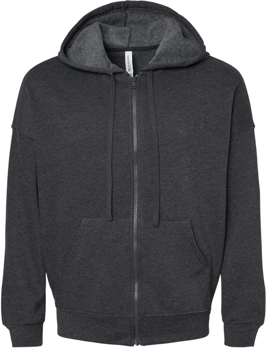 Bella Canvas Sponge Fleece DTM Full-Zip Hoodie