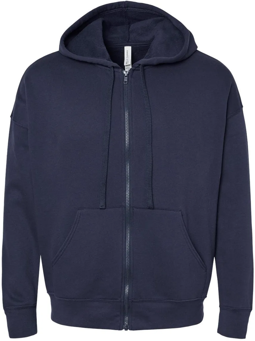 Bella Canvas Sponge Fleece DTM Full-Zip Hoodie