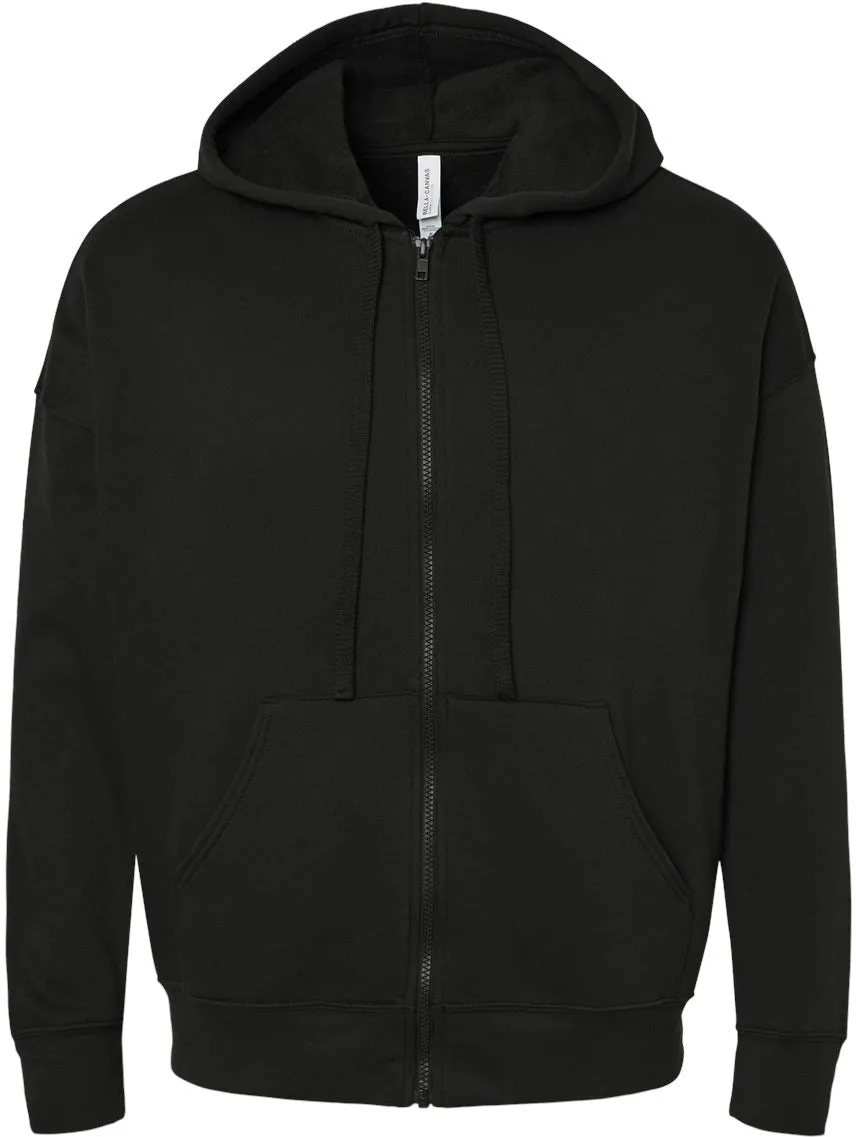 Bella Canvas Sponge Fleece DTM Full-Zip Hoodie