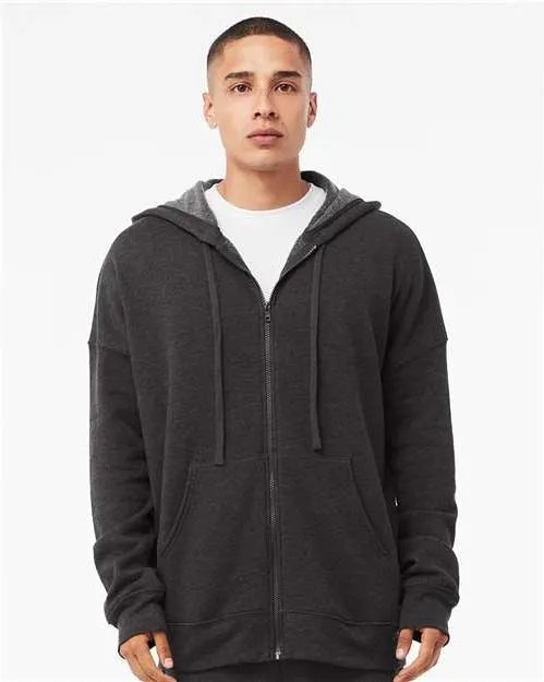 Bella Canvas Sponge Fleece DTM Full-Zip Hoodie