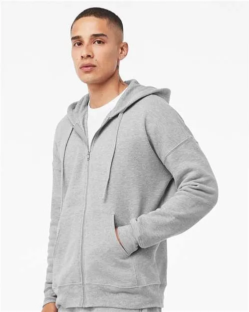 Bella Canvas Sponge Fleece DTM Full-Zip Hoodie