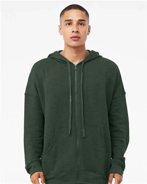 Bella Canvas Sponge Fleece DTM Full-Zip Hoodie