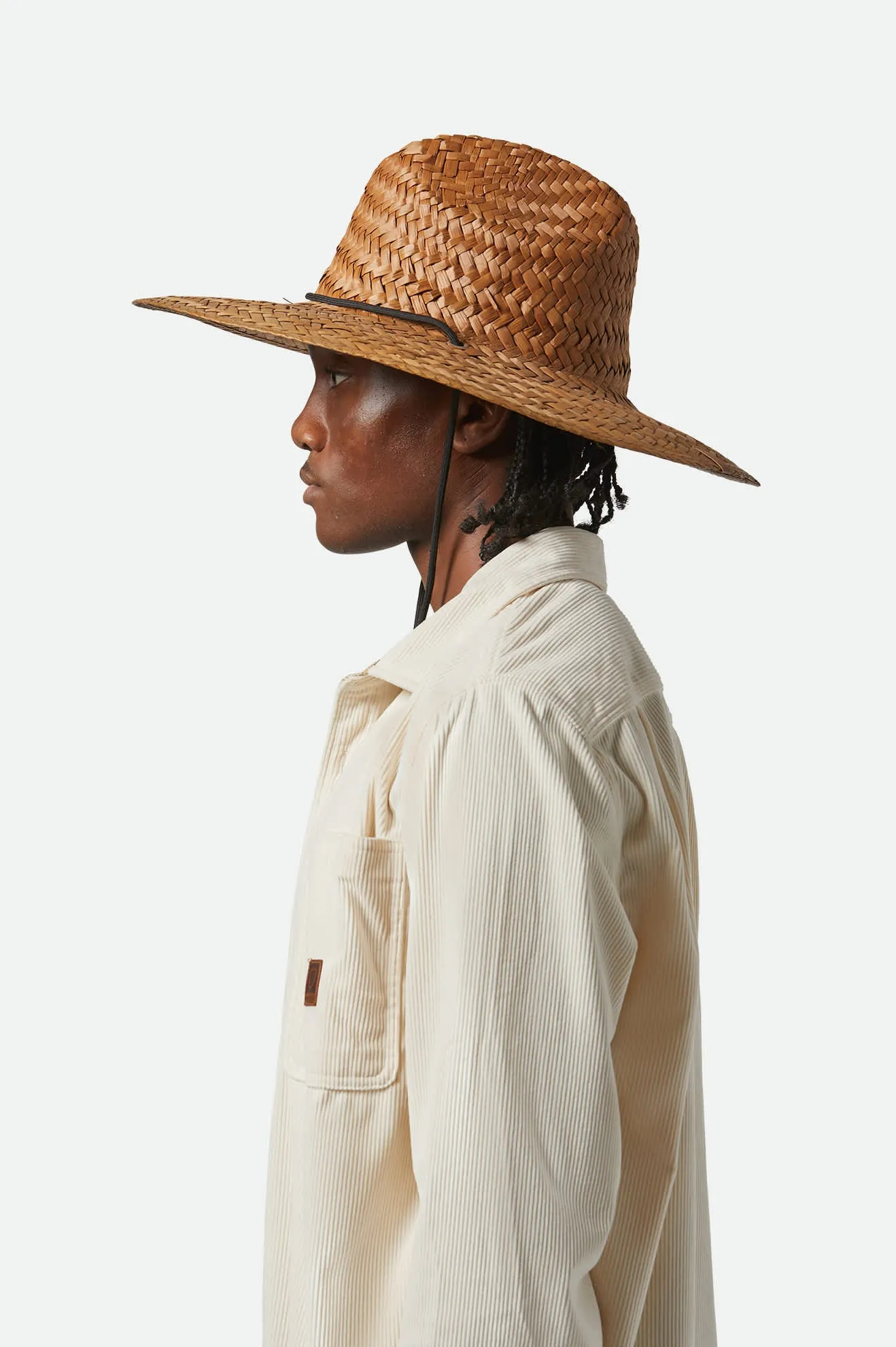 Bells II Sun Hat - Light Brown Brixton