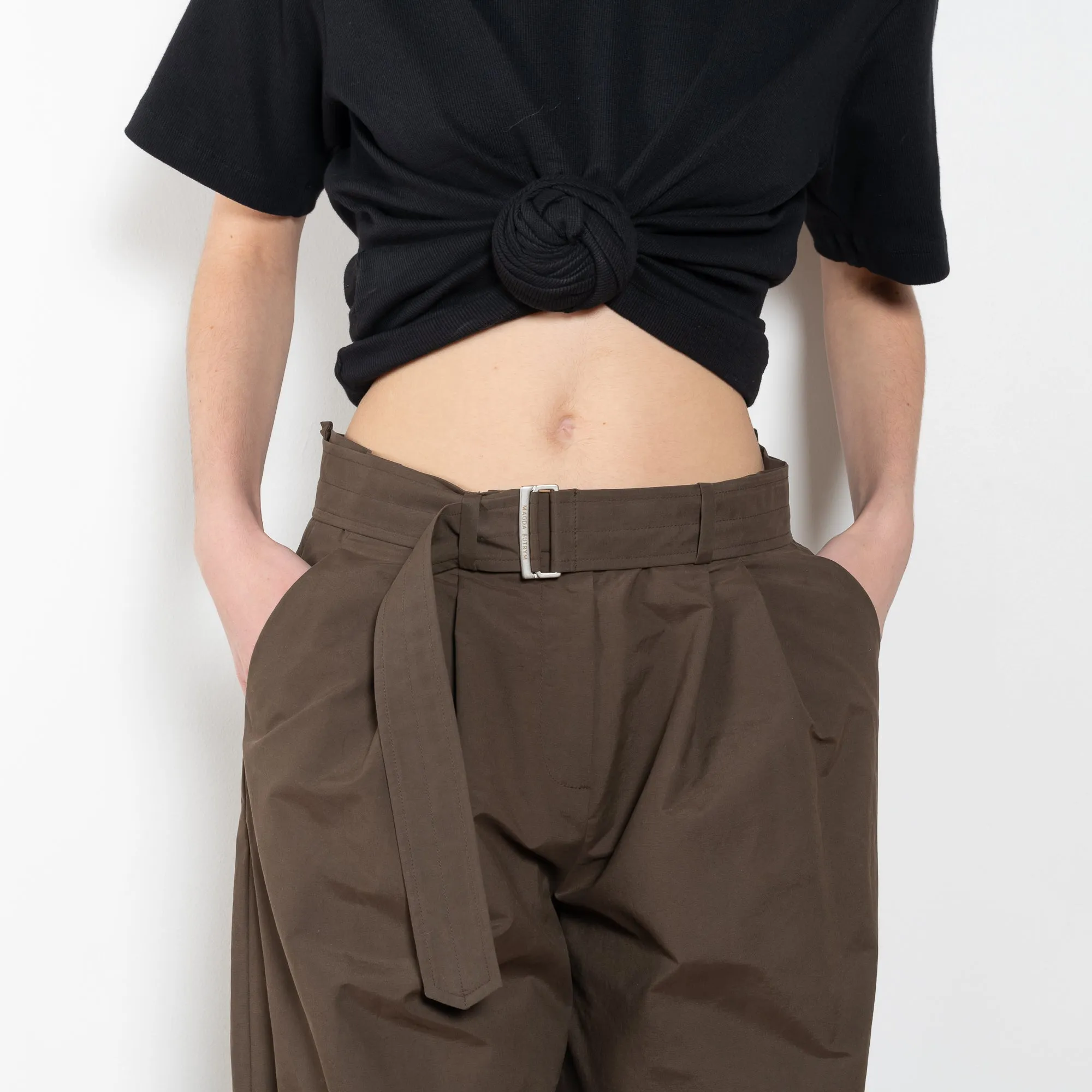 Belted Relaxed Trouser