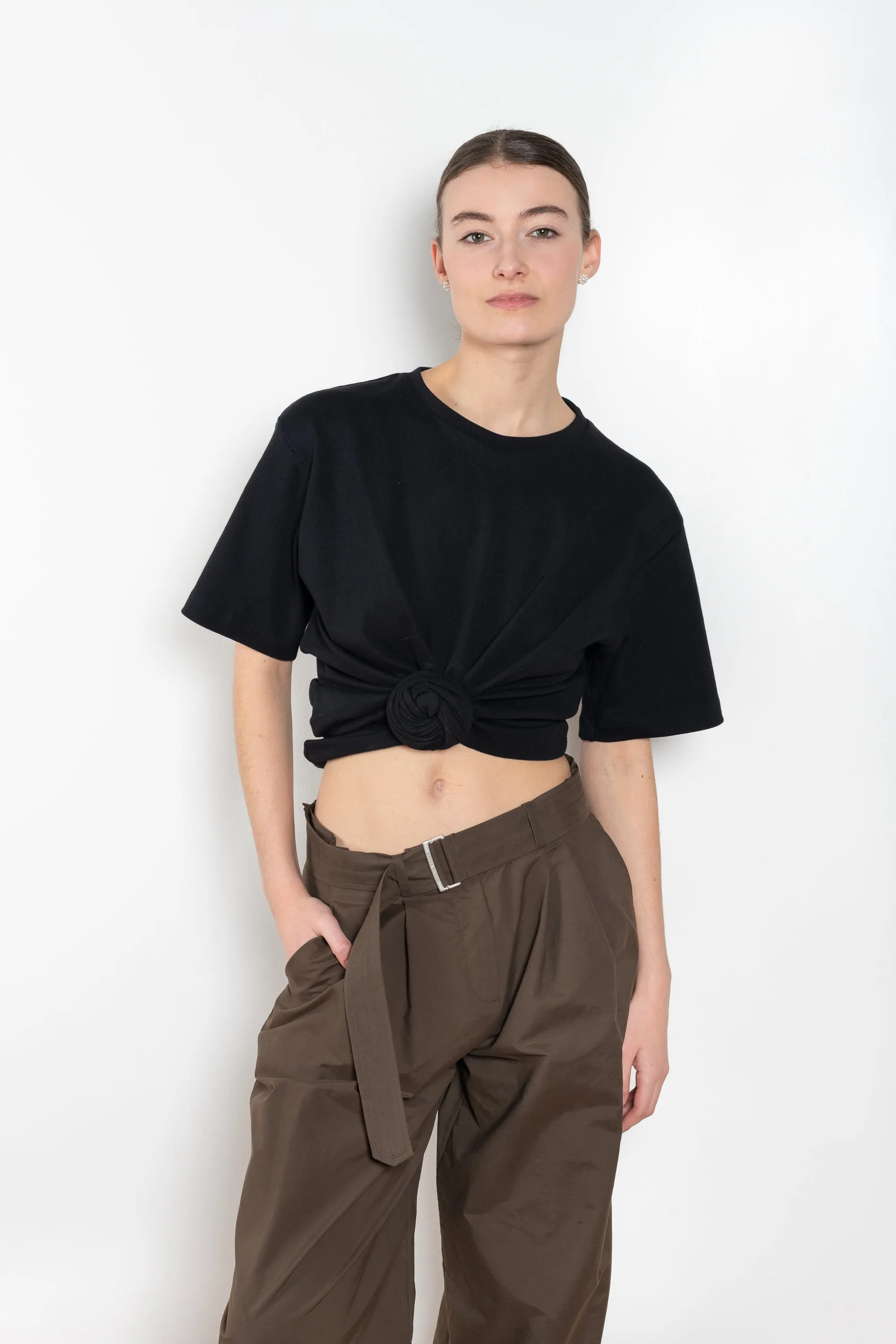 Belted Relaxed Trouser