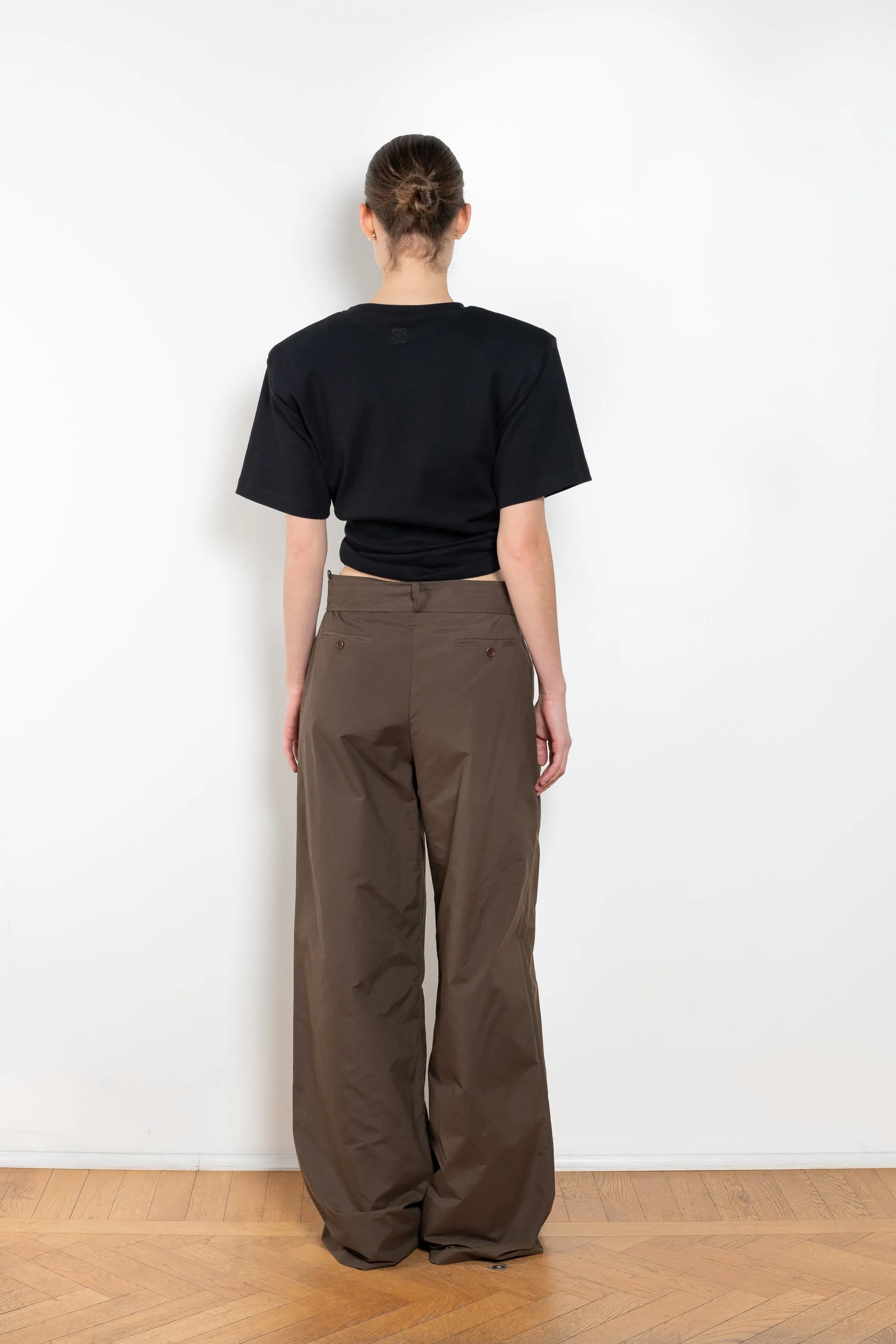 Belted Relaxed Trouser