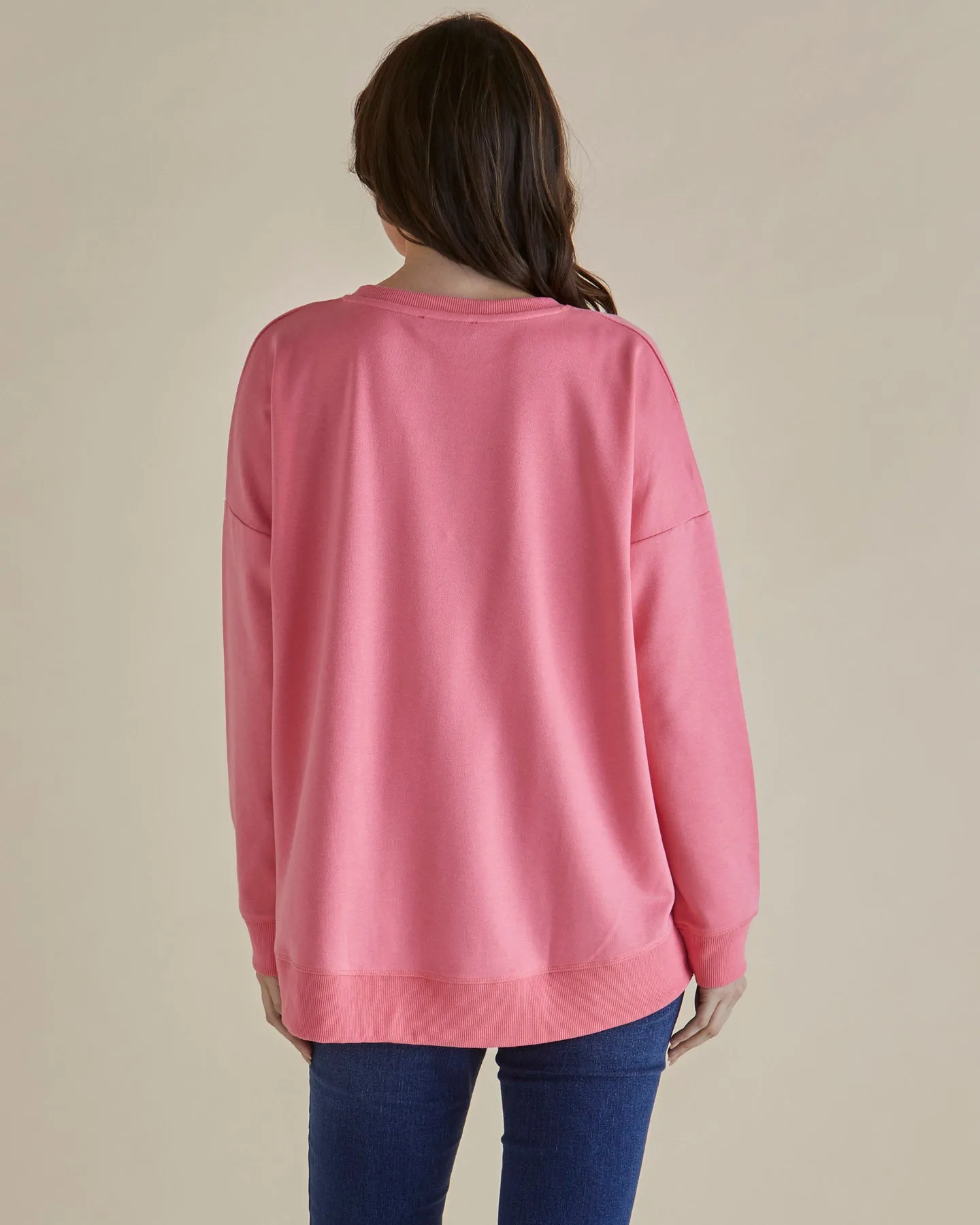 Betty Basics Sonya Sweat Love Print