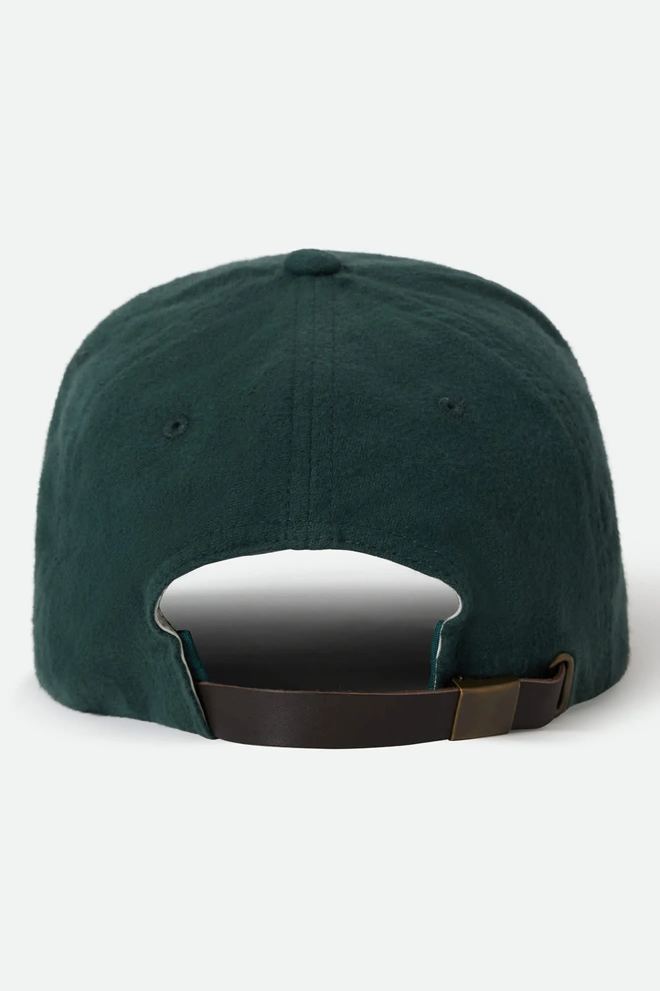Big B Adjustable Hat - Deep Forest Flannel Brixton