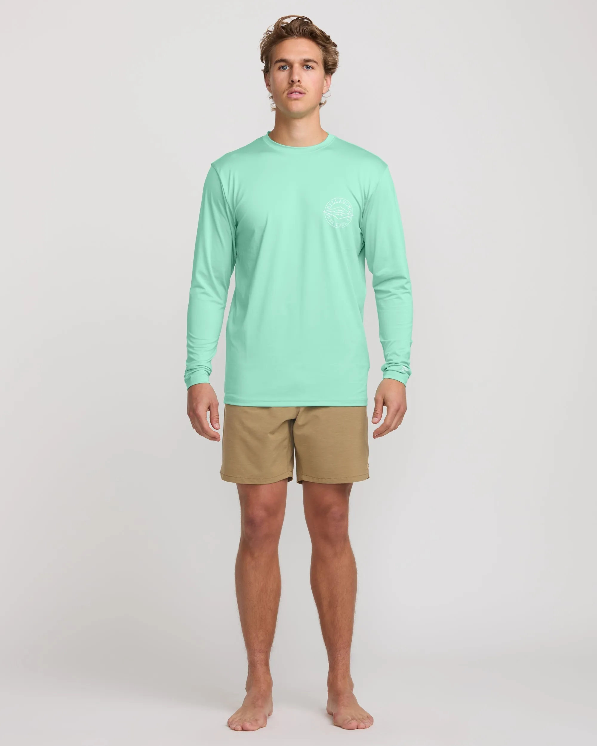 Big Dave Loose Fit Long Sleeve Surf Tee - Bermuda Billabong