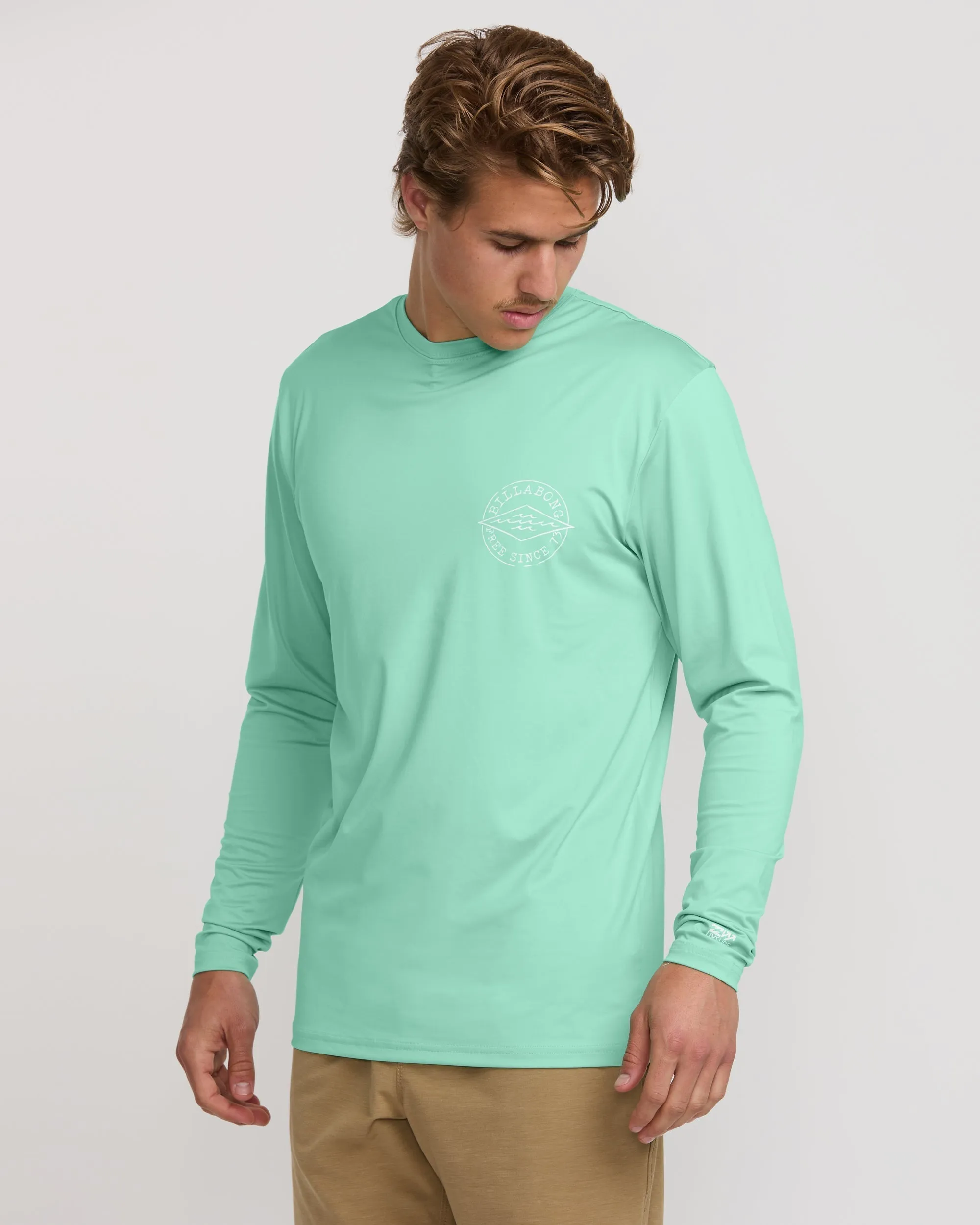 Big Dave Loose Fit Long Sleeve Surf Tee - Bermuda Billabong