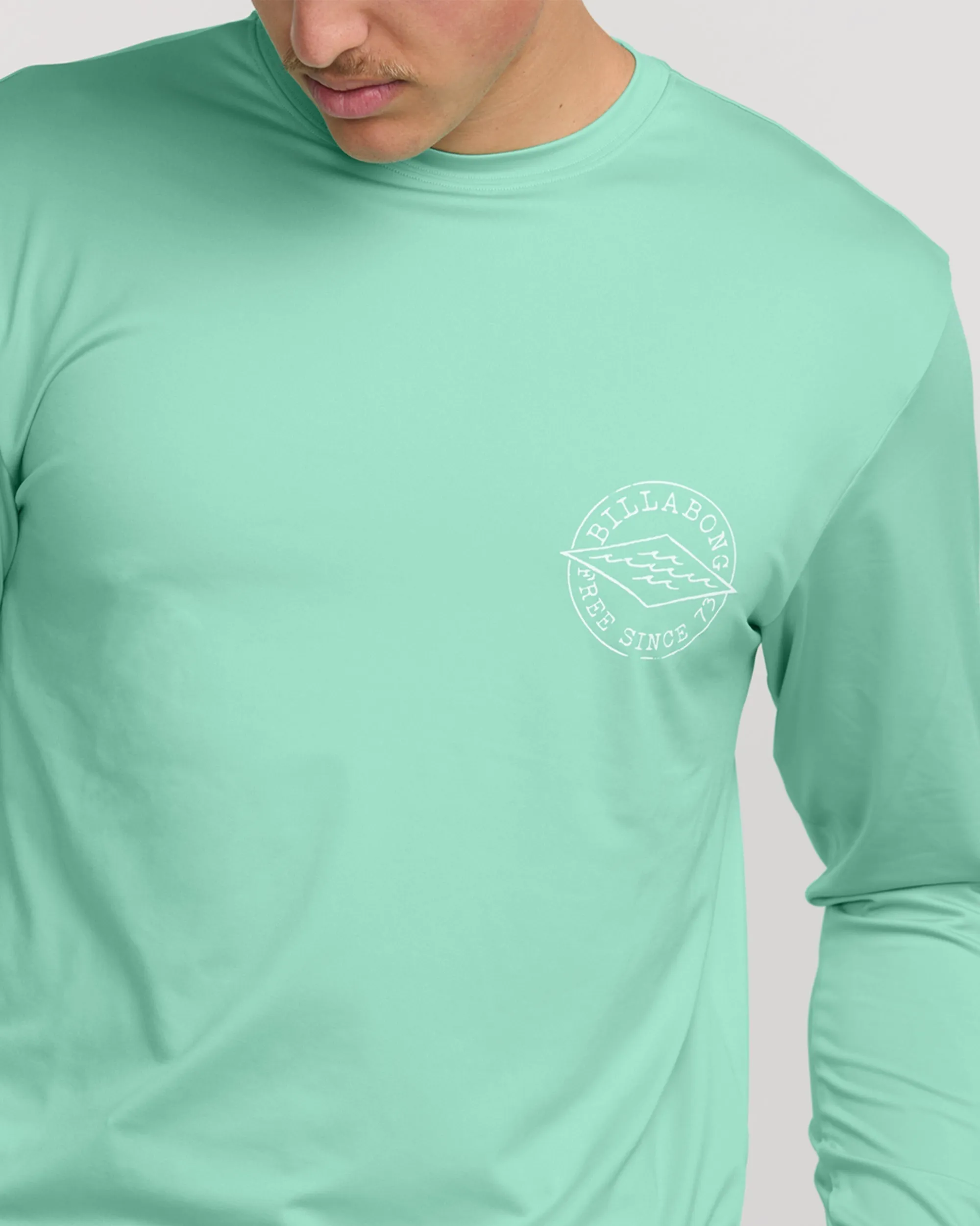 Big Dave Loose Fit Long Sleeve Surf Tee - Bermuda Billabong