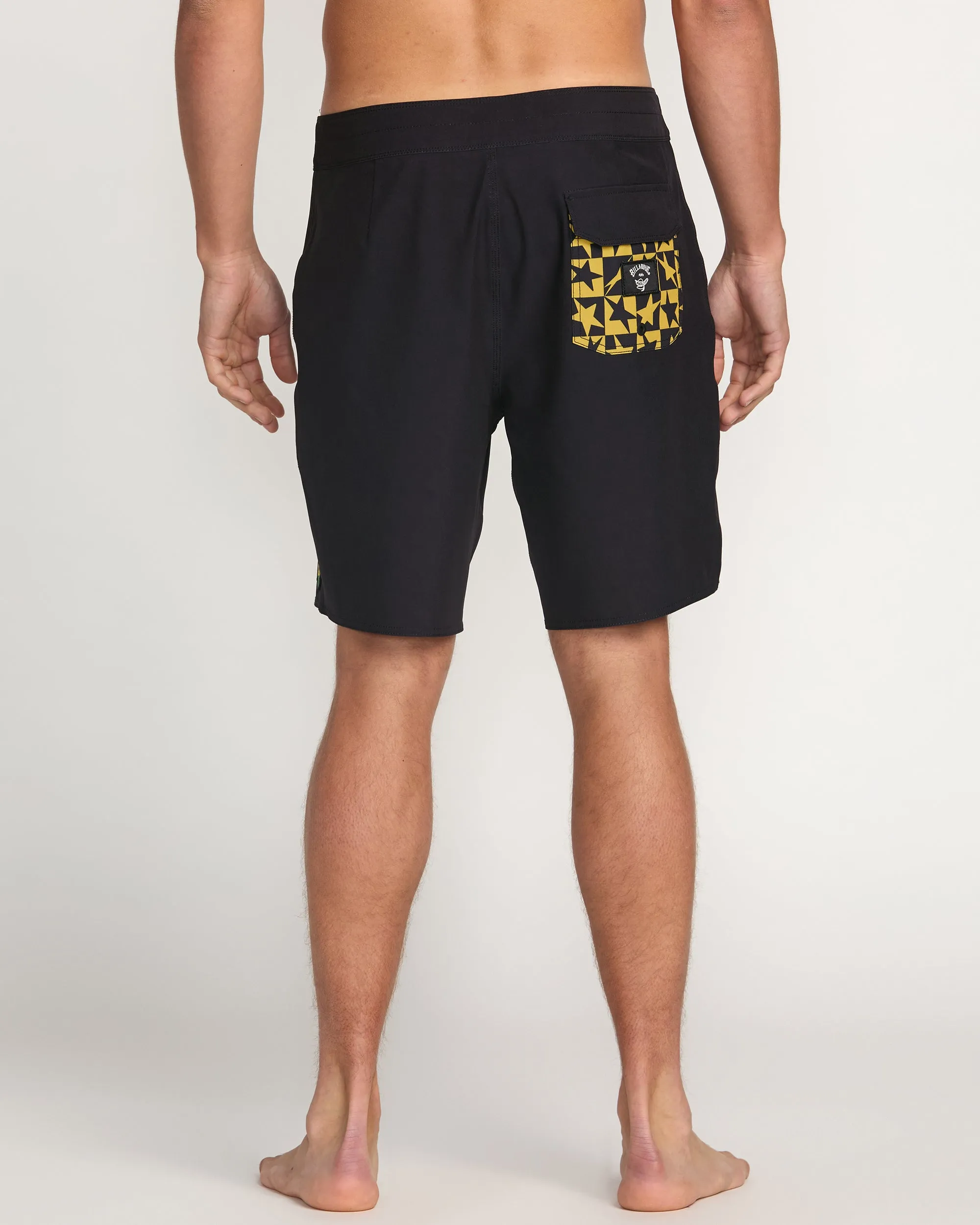 Billabong x Mami Wata Black Star Surf Pro Boardshorts - Black Billabong