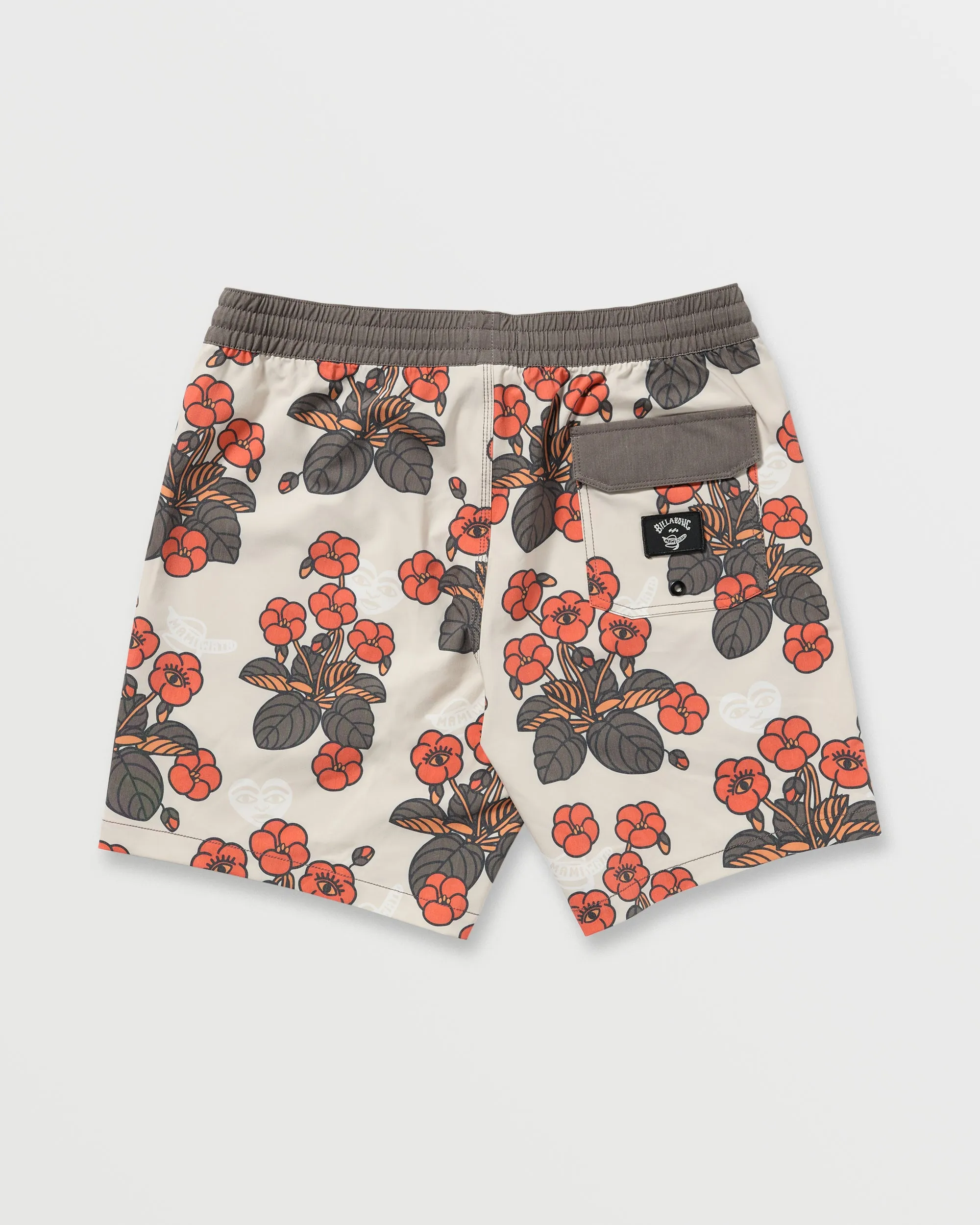 Billabong x Mami Wata Icons Laybacks 17" Trunks - Stone Billabong