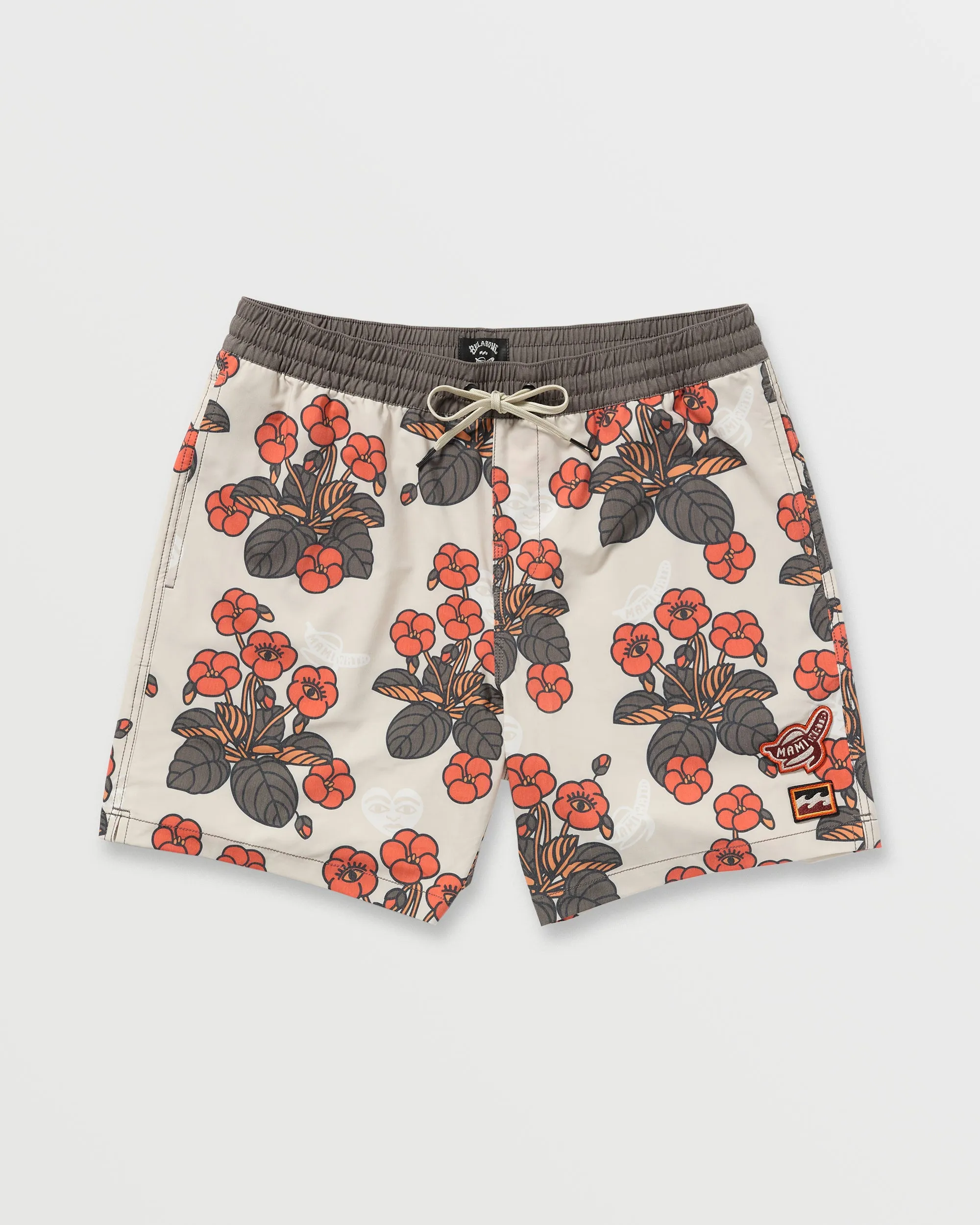 Billabong x Mami Wata Icons Laybacks 17" Trunks - Stone Billabong