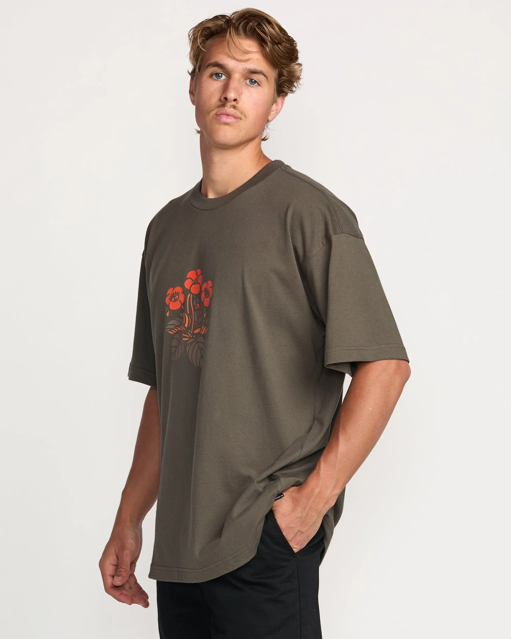 Billabong x Mami Wata Icons OG Tee - Brown Billabong