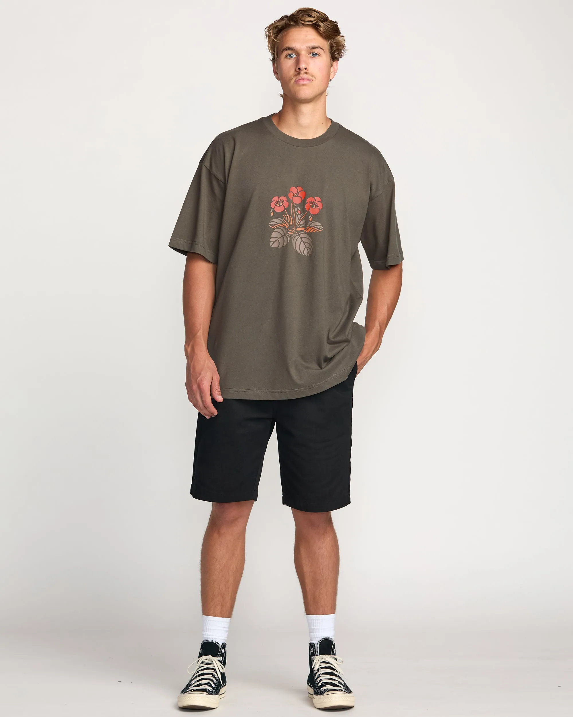 Billabong x Mami Wata Icons OG Tee - Brown Billabong