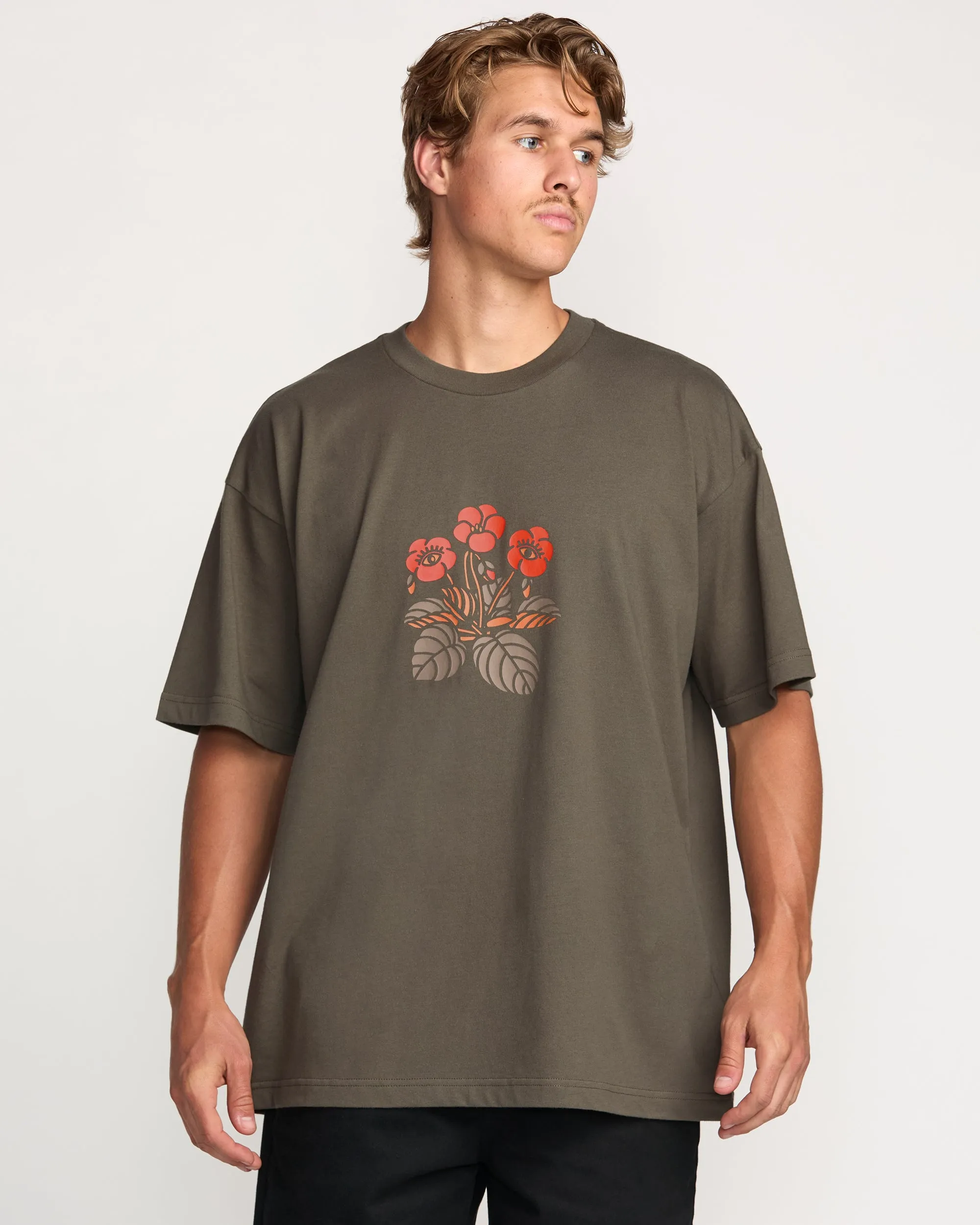 Billabong x Mami Wata Icons OG Tee - Brown Billabong