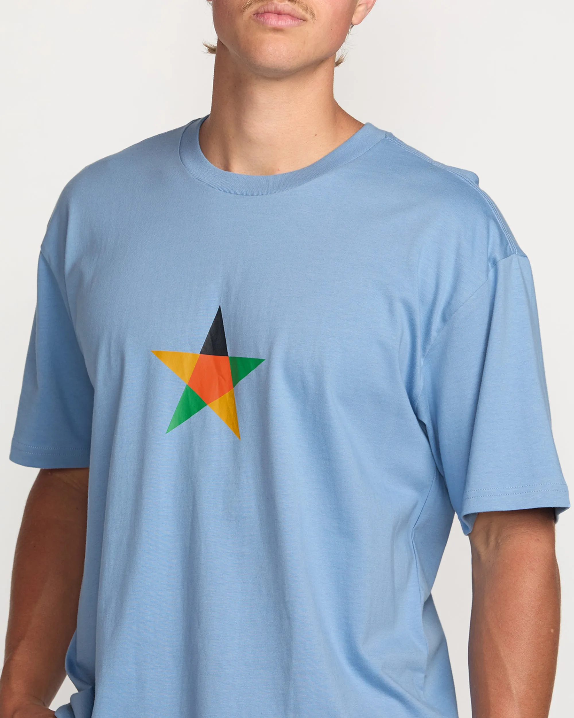 Billabong x Mami Wata Star Regular Tee - Sky Blue Billabong