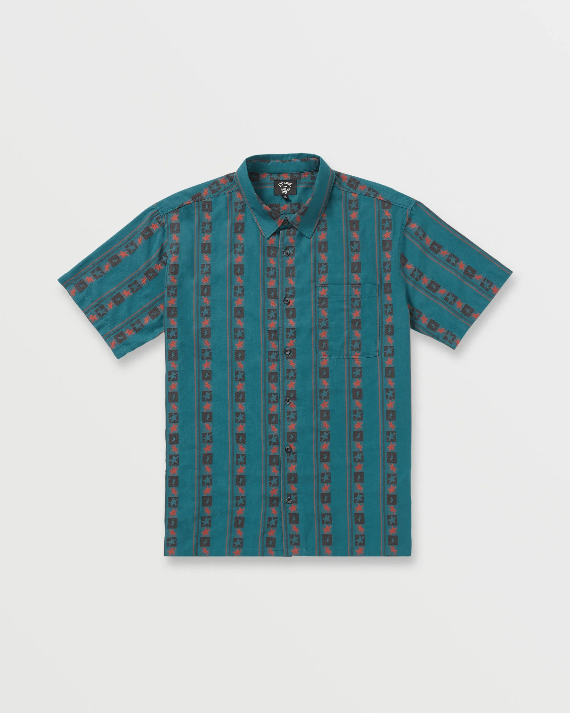 Billabong x Mami Wata Star Short Sleeve Shirt - Teal Billabong