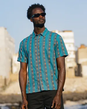 Billabong x Mami Wata Star Short Sleeve Shirt - Teal Billabong